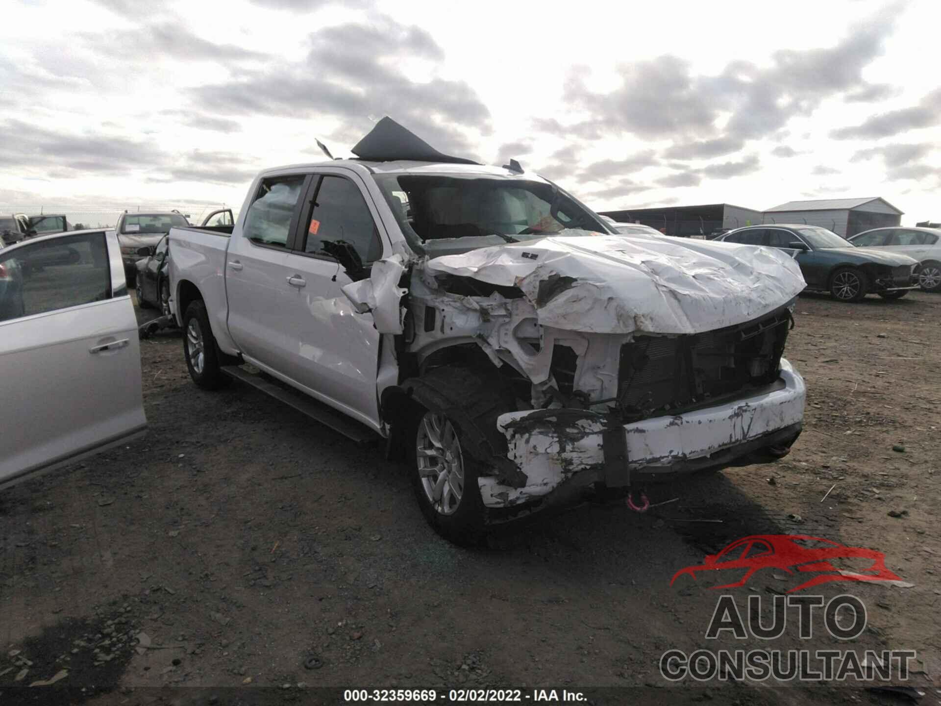 CHEVROLET SILVERADO 1500 2021 - 1GCUYEEL3MZ391253