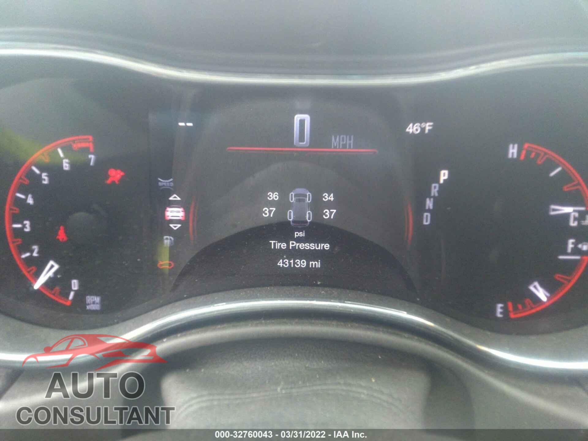 DODGE DURANGO 2018 - 1C4RDJAG3JC372252