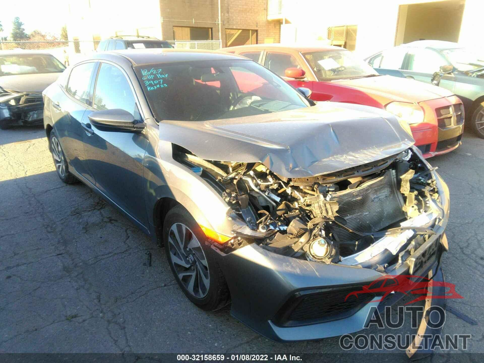 HONDA CIVIC HATCHBACK 2017 - SHHFK7H25HU415975