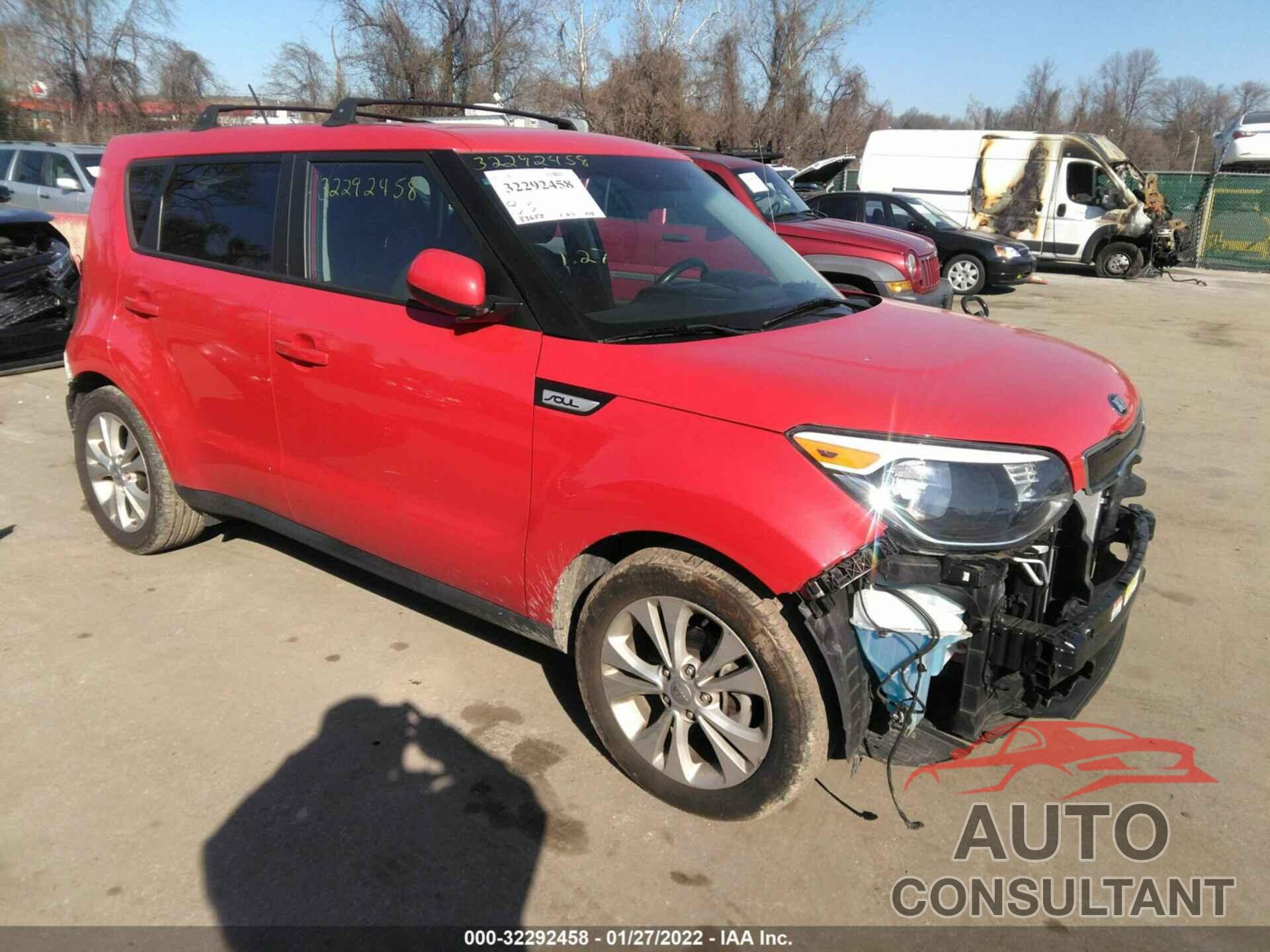KIA SOUL 2016 - KNDJP3A56G7866735