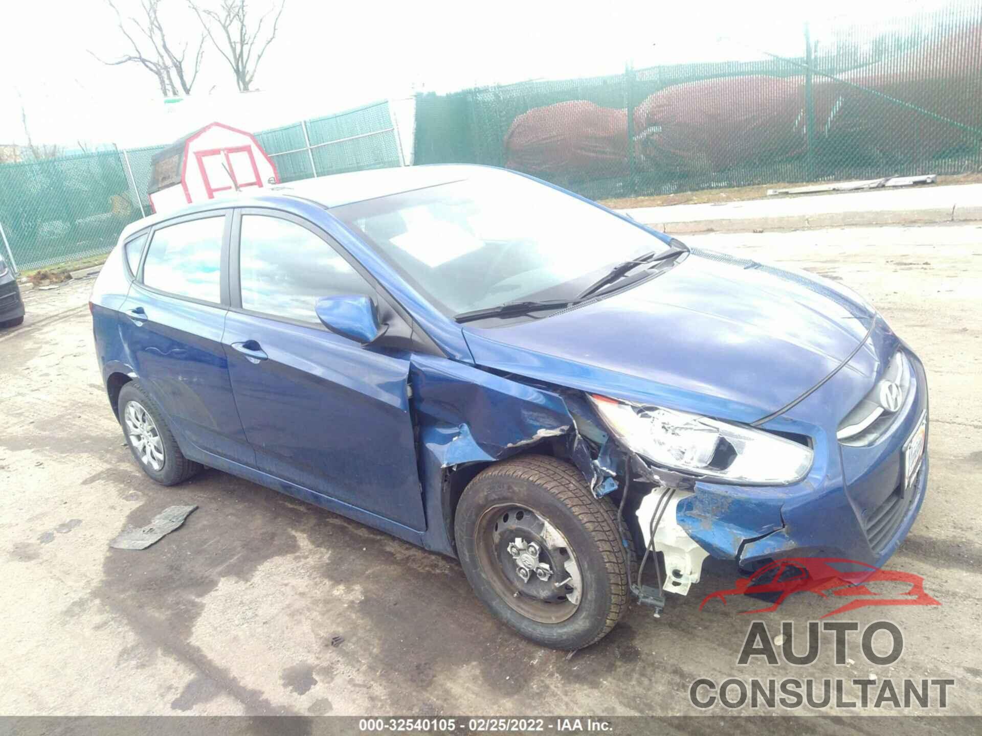 HYUNDAI ACCENT 2016 - KMHCT5AE4GU286025