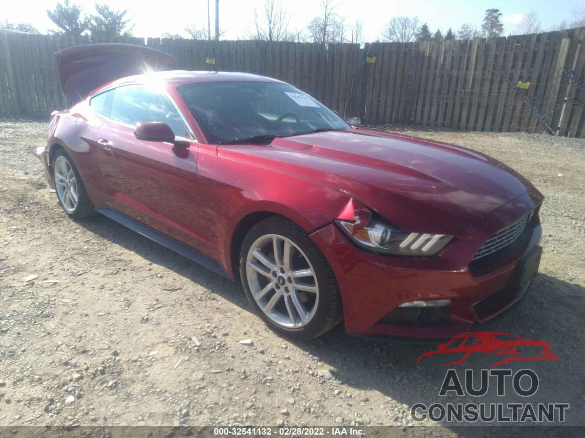 FORD MUSTANG 2017 - 1FA6P8TH3H5289739