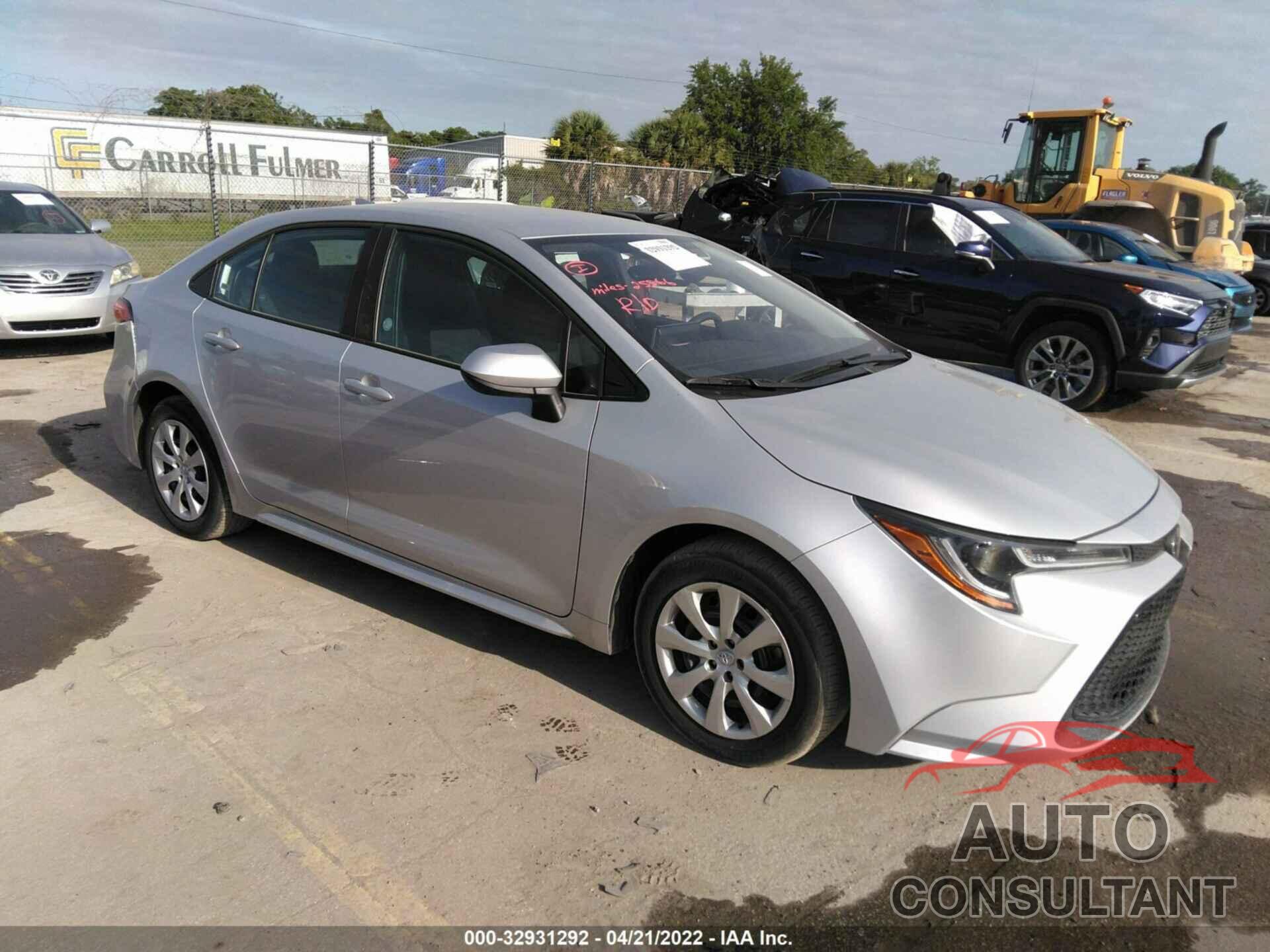 TOYOTA COROLLA 2021 - 5YFEPMAE0MP250904