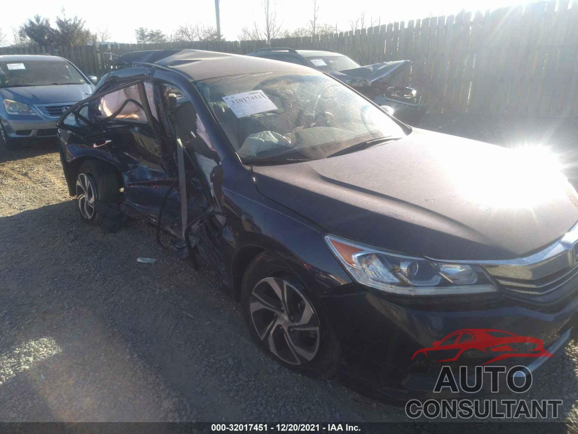 HONDA ACCORD SEDAN 2016 - 1HGCR2F39GA002075