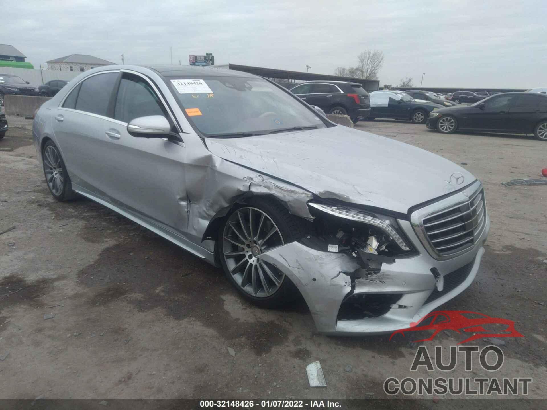 MERCEDES-BENZ S-CLASS 2017 - WDDUG8CB3HA309546