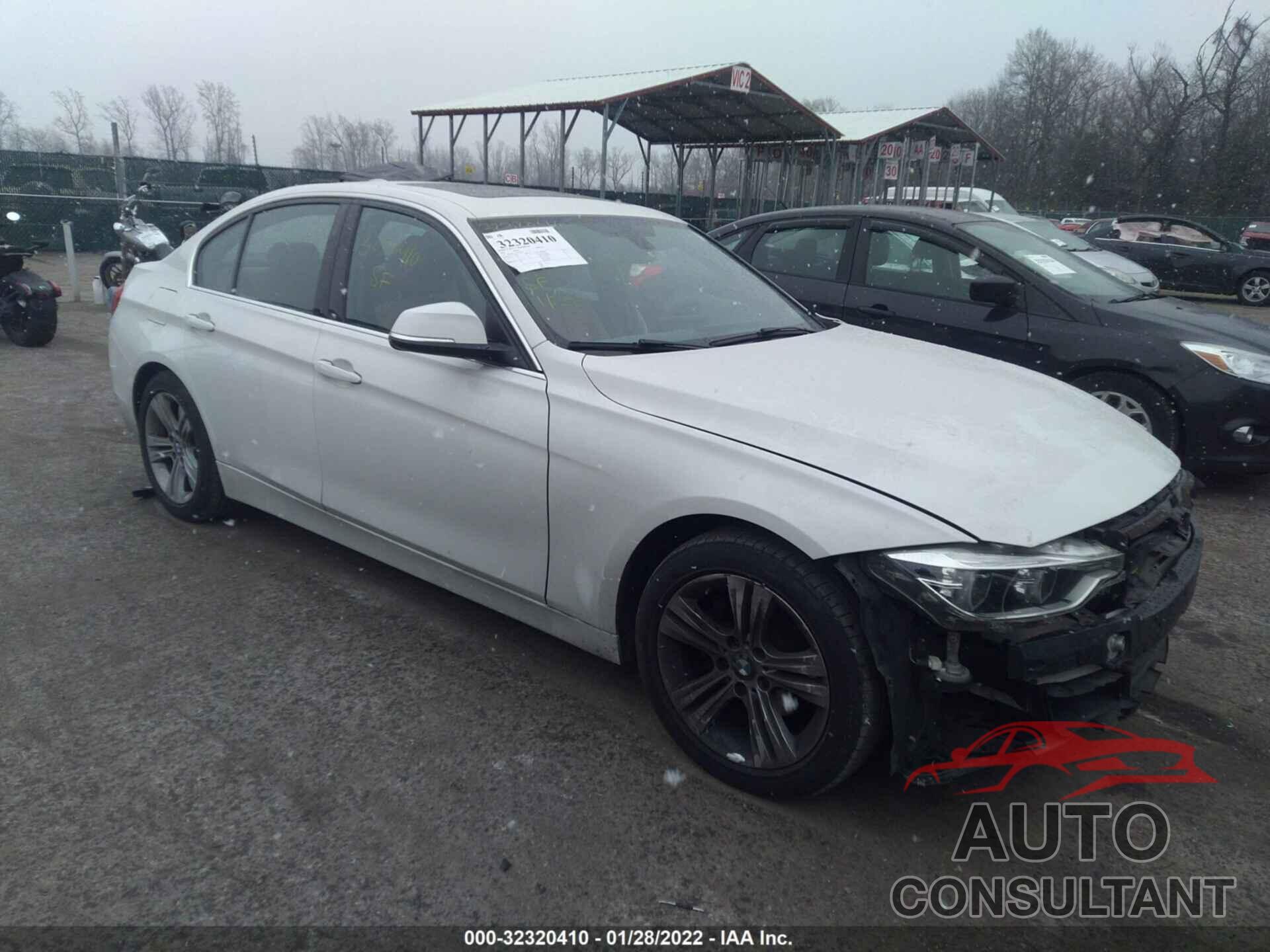 BMW 3 SERIES 2016 - WBA8E3C56GK503427