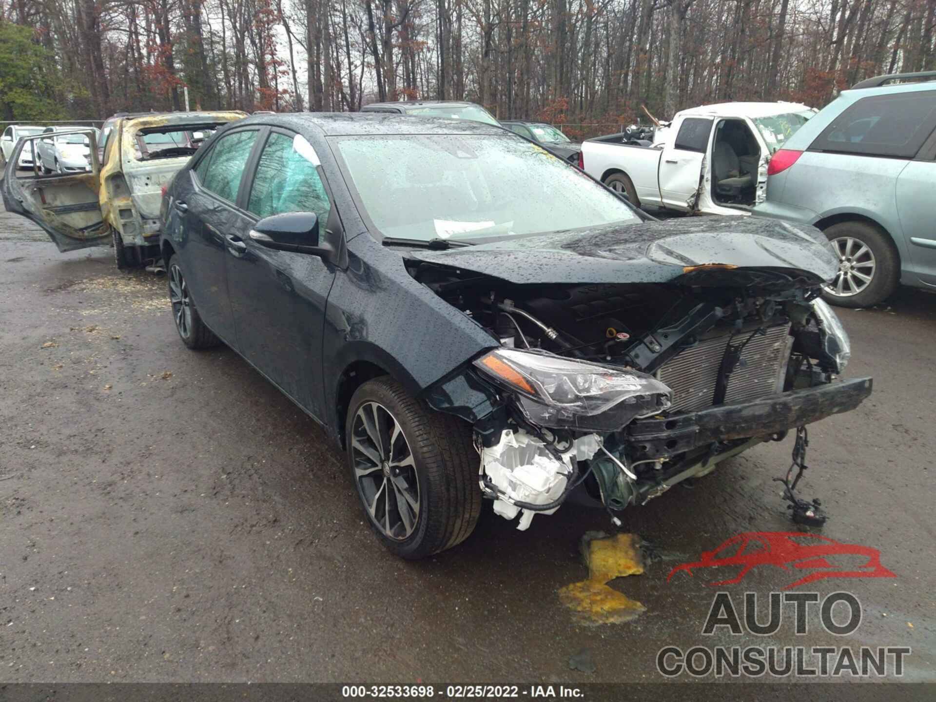 TOYOTA COROLLA 2017 - 2T1BURHE3HC873972