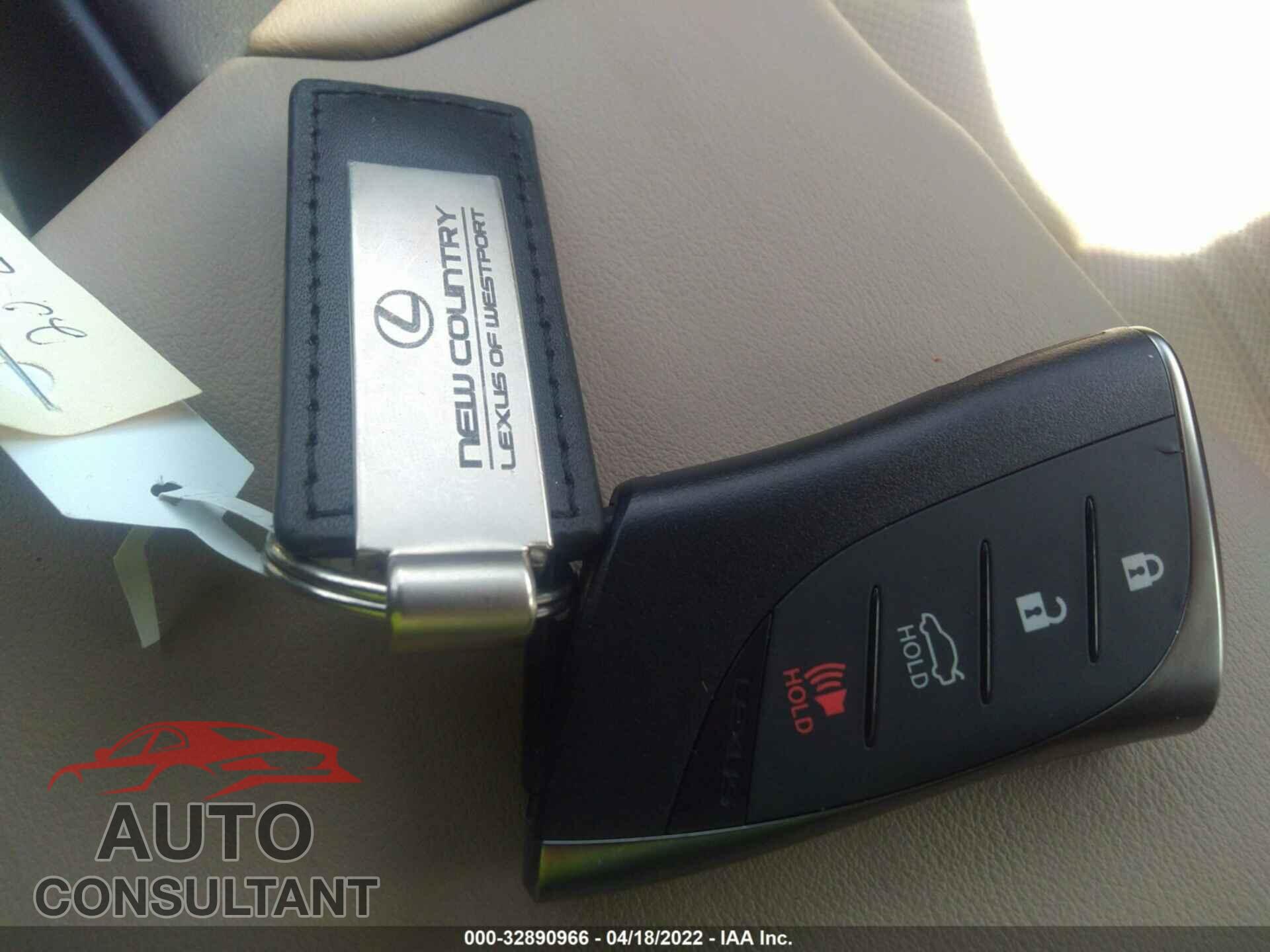 LEXUS ES 2020 - 58AE21B16LU008035