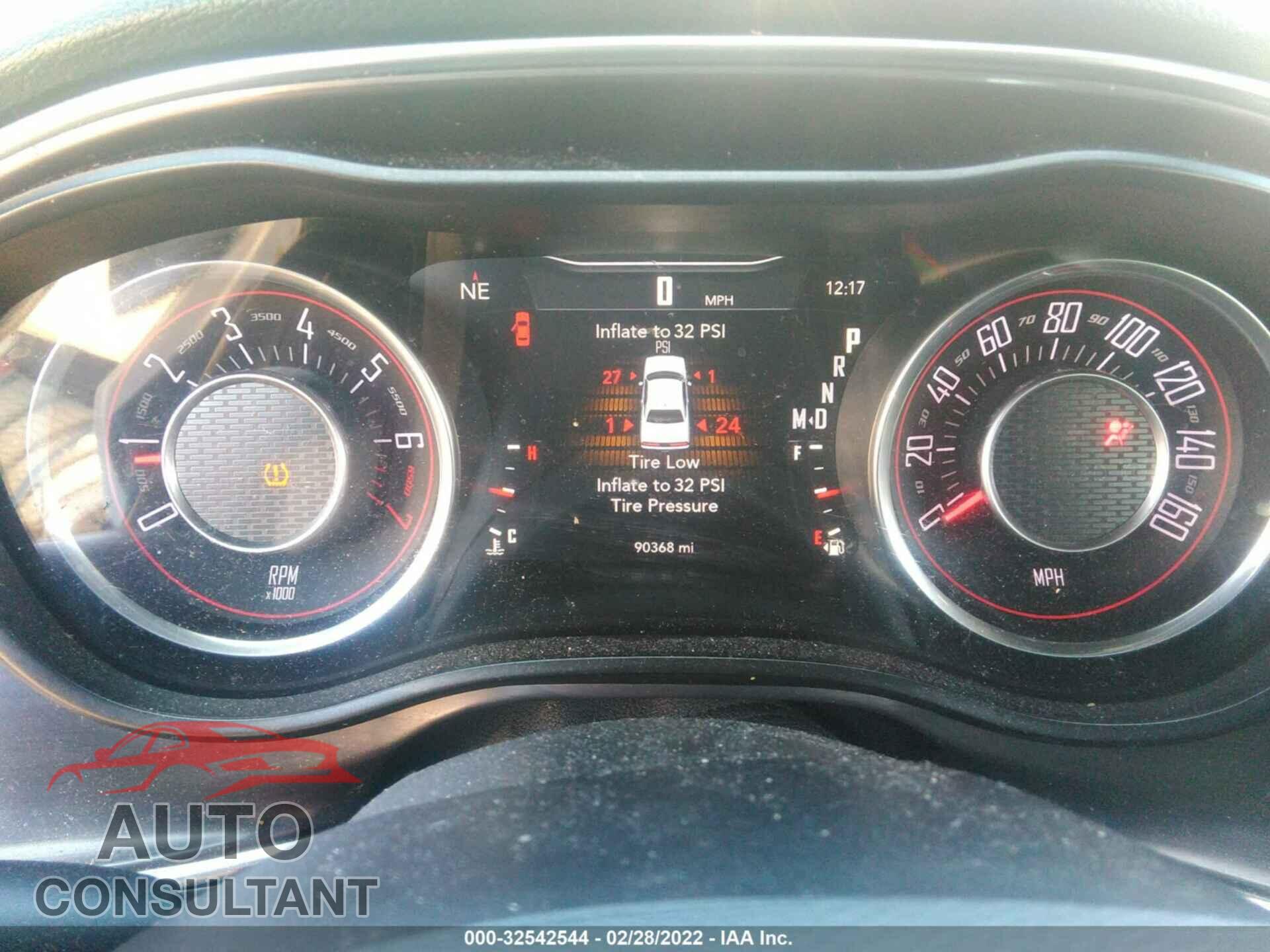 DODGE CHALLENGER 2016 - 2C3CDZAG1GH172534