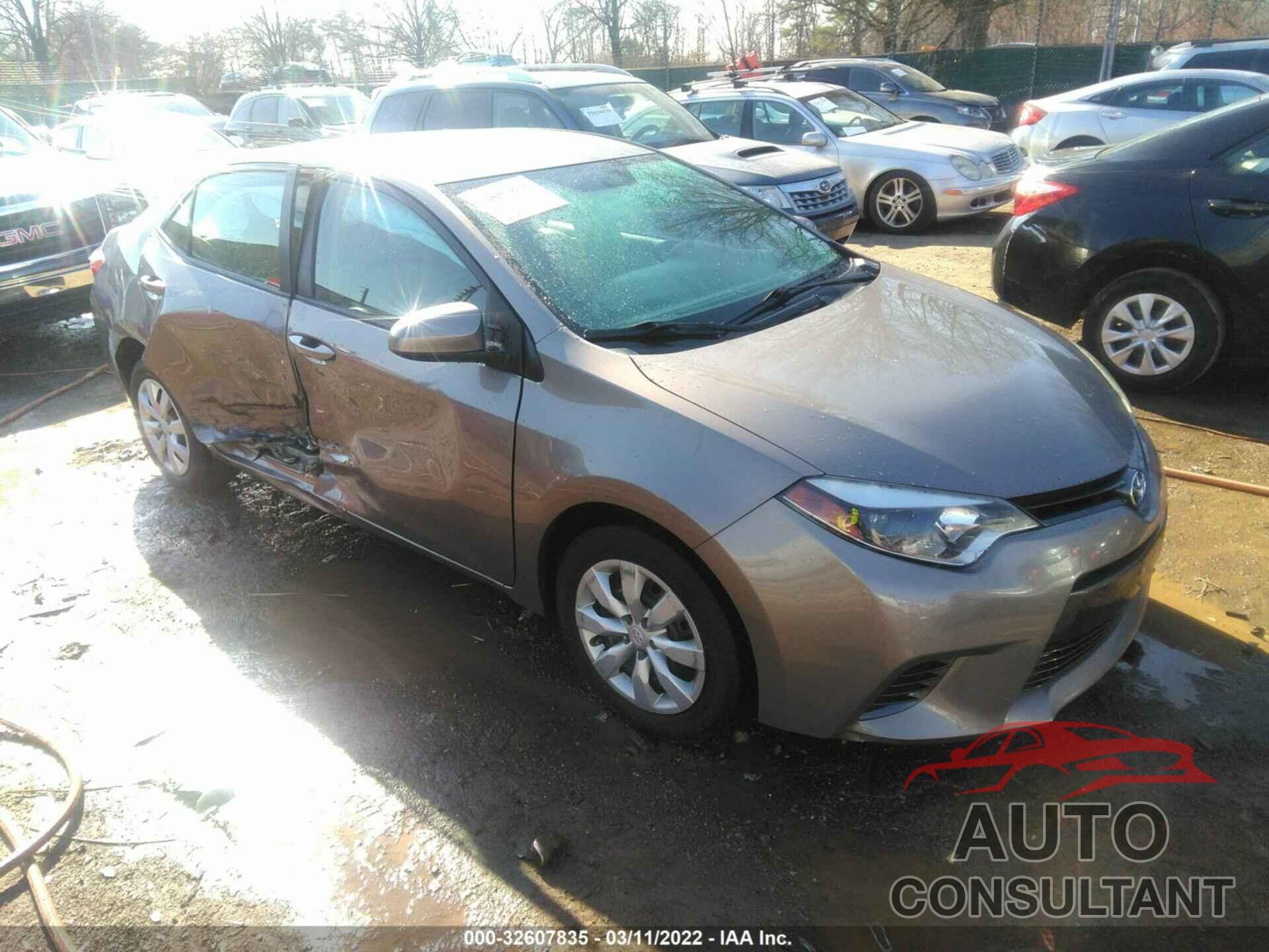 TOYOTA COROLLA 2016 - 2T1BURHE3GC556143