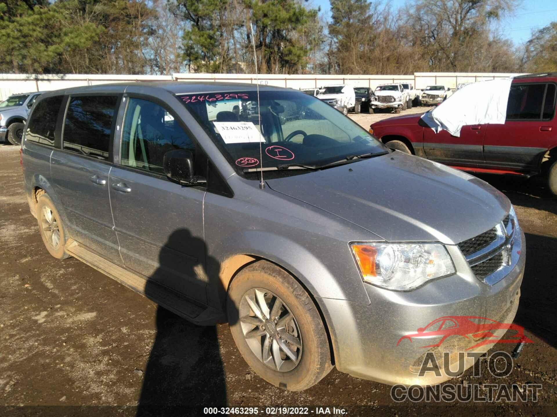 DODGE GRAND CARAVAN 2017 - 2C4RDGBGXHR550502