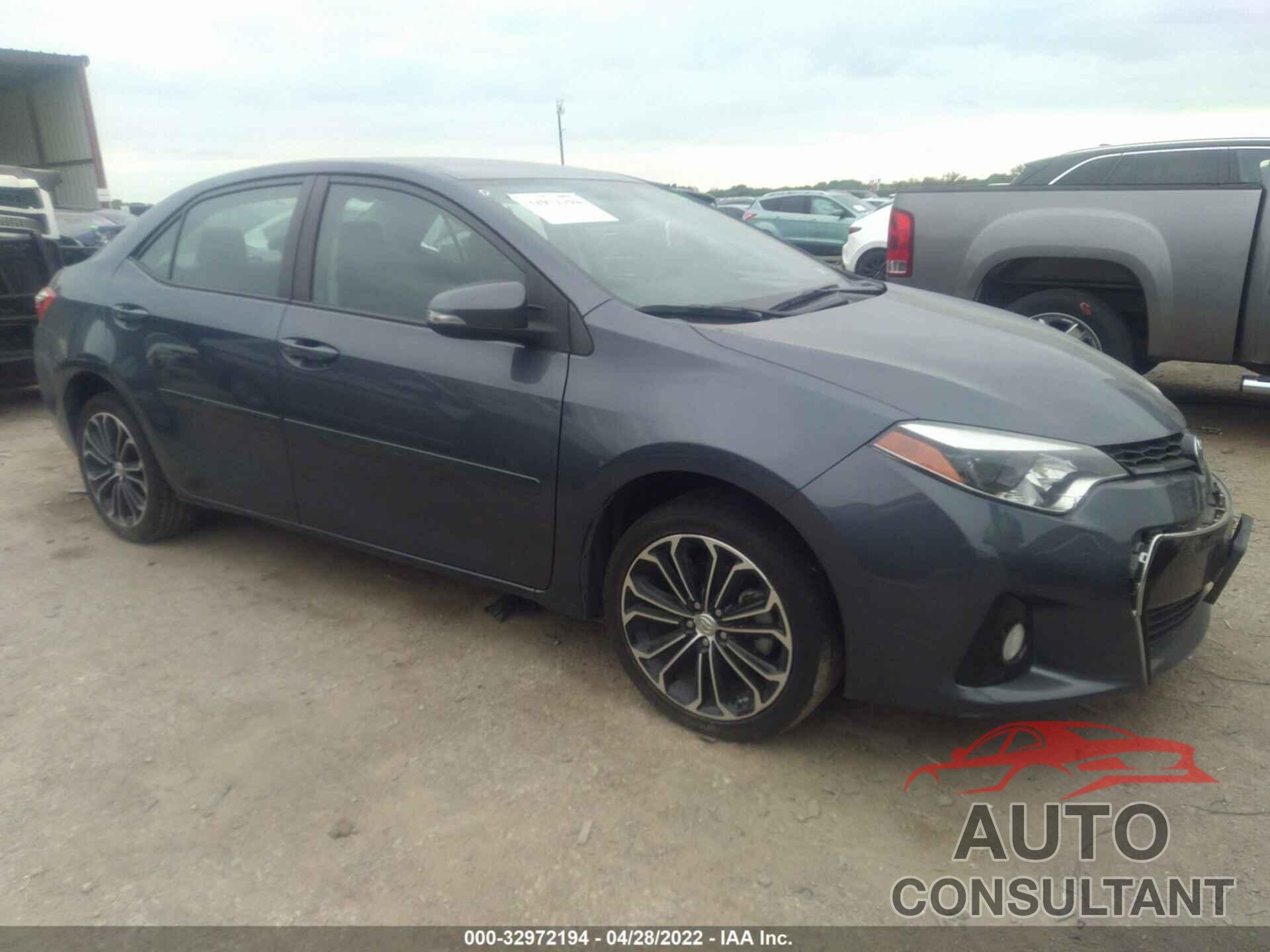 TOYOTA COROLLA 2016 - 5YFBURHE6GP489490