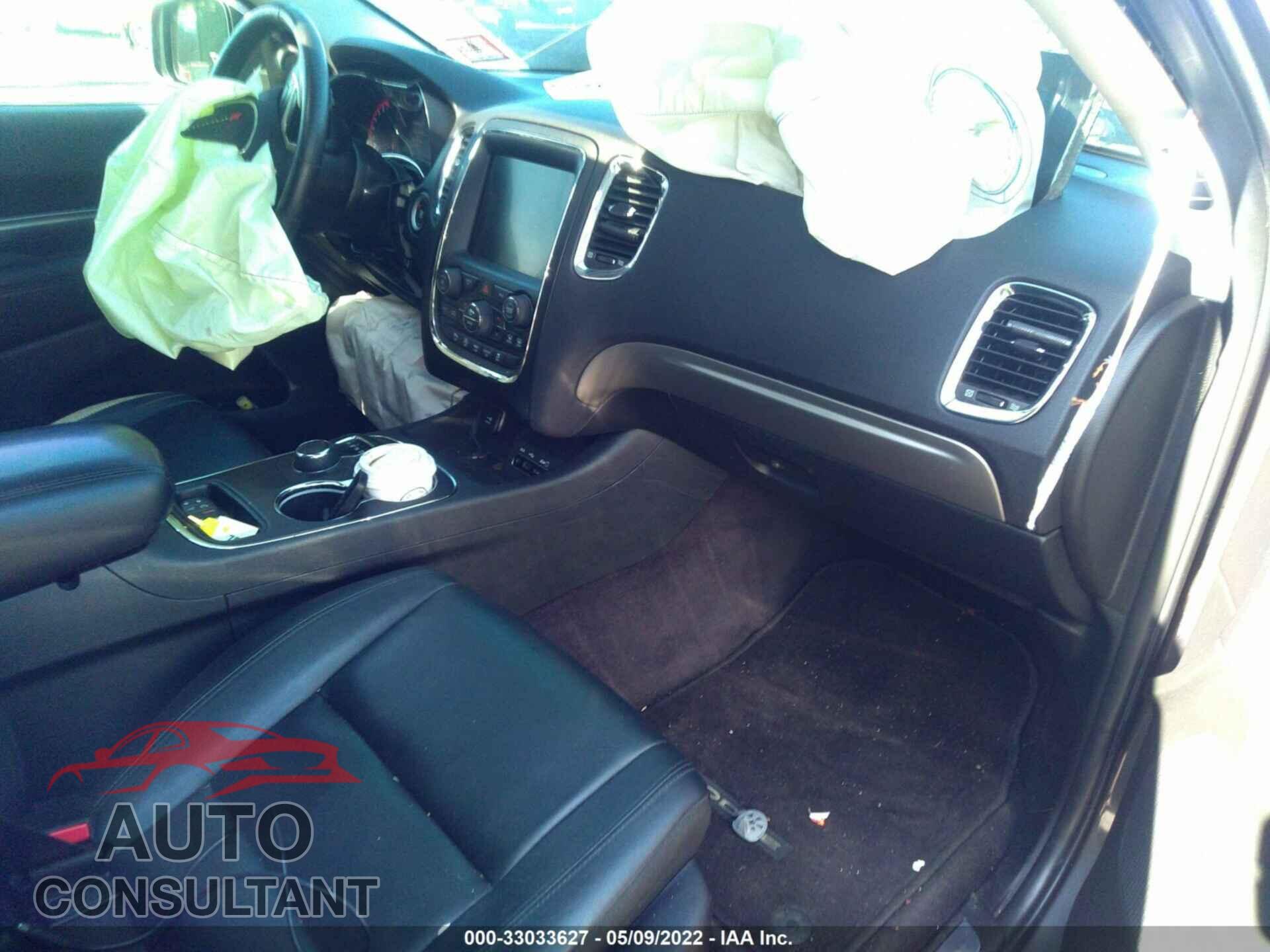 DODGE DURANGO 2017 - 1C4RDJDG9HC860319