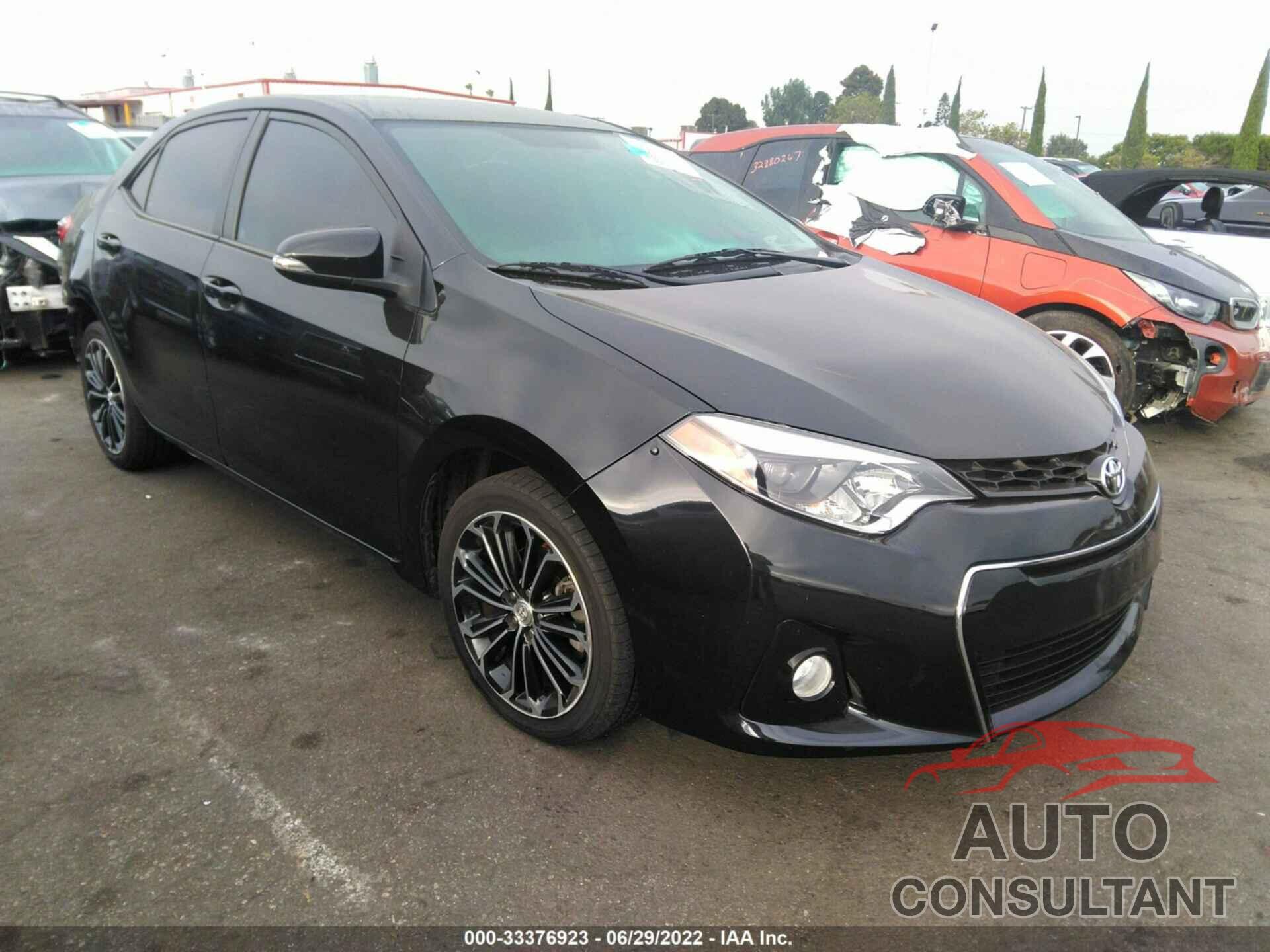 TOYOTA COROLLA 2016 - 5YFBURHE8GP438752
