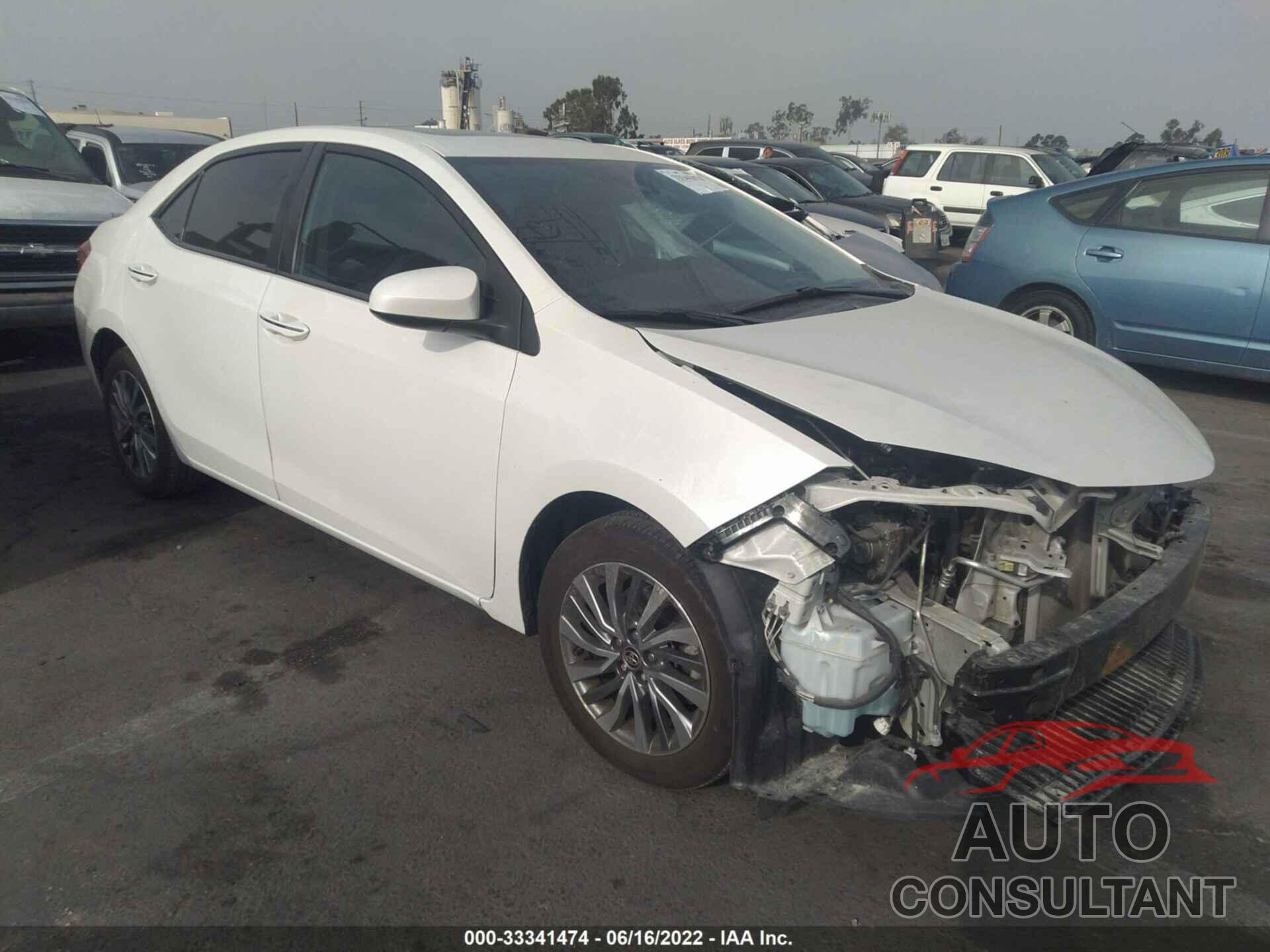 TOYOTA COROLLA 2019 - 5YFBURHE6KP944881