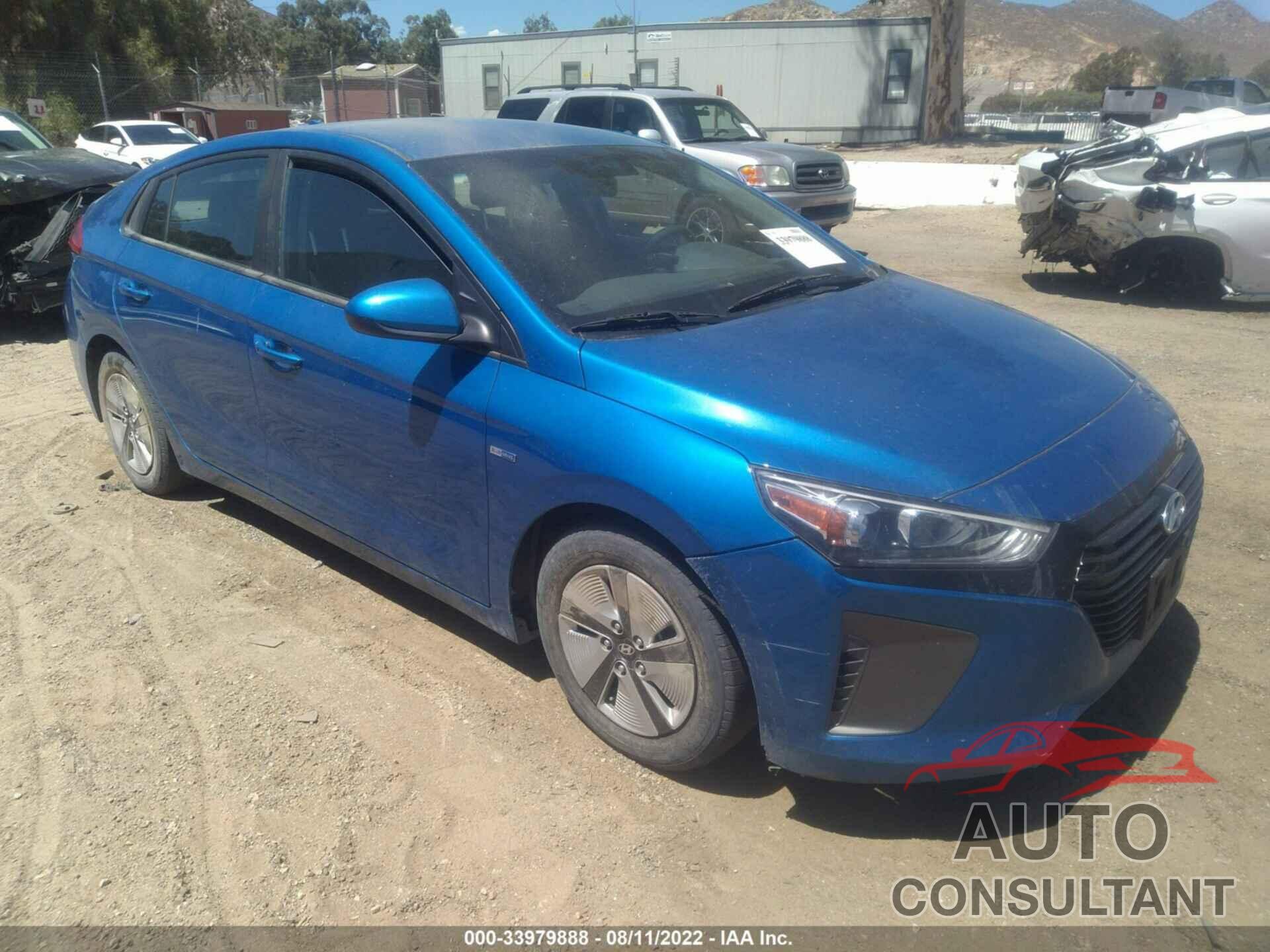 HYUNDAI IONIQ HYBRID 2018 - KMHC65LC7JU066484