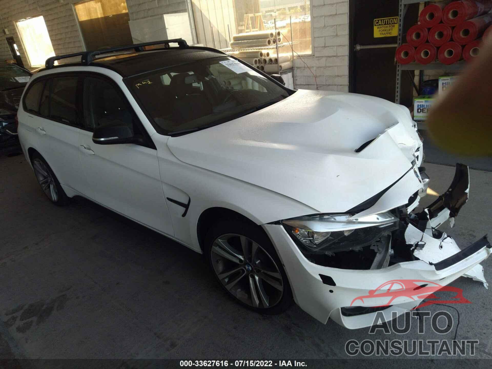 BMW 3 SERIES 2017 - WBA8K3C56HK678786