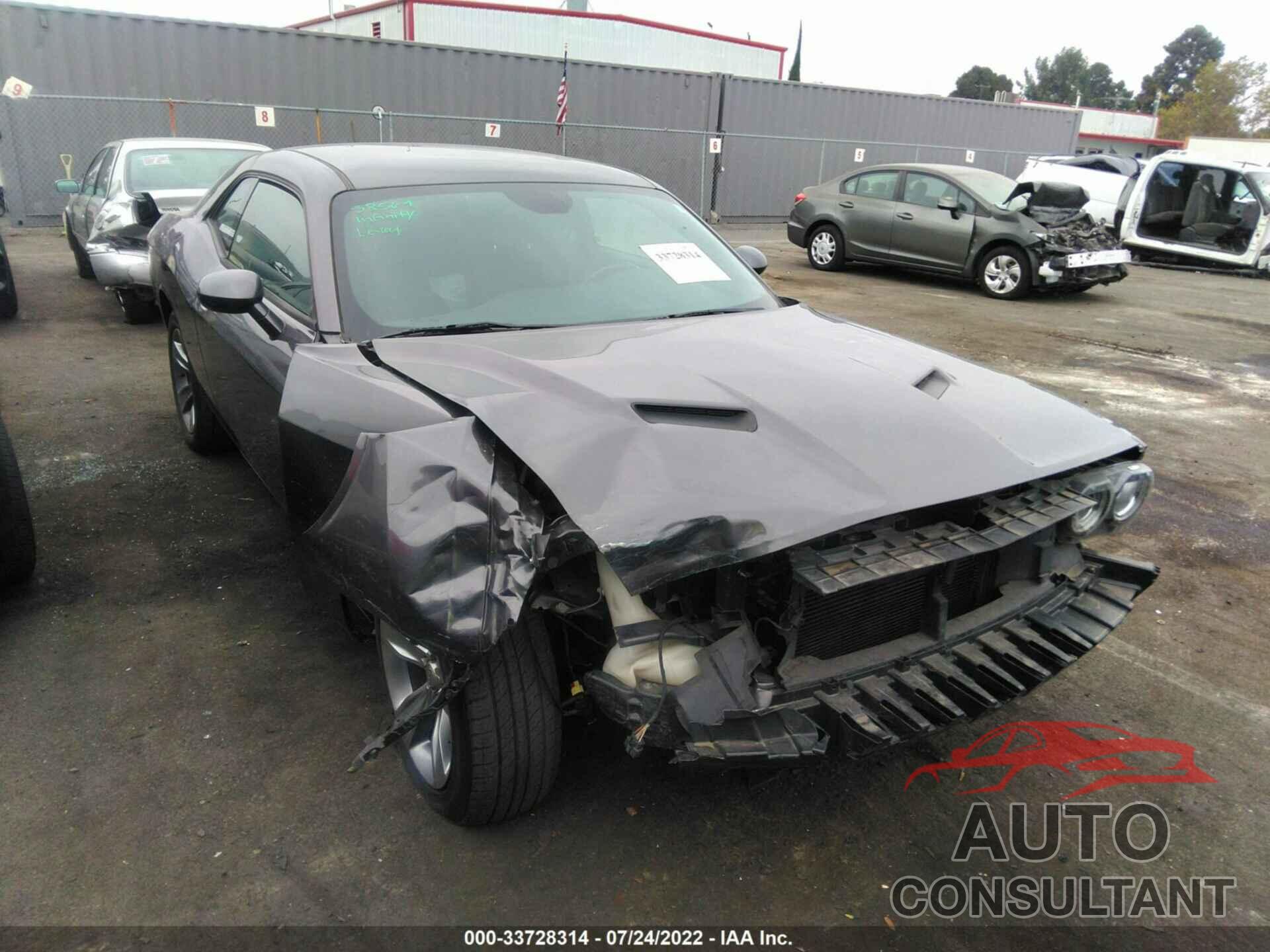 DODGE CHALLENGER 2016 - 2C3CDZAG8GH338760