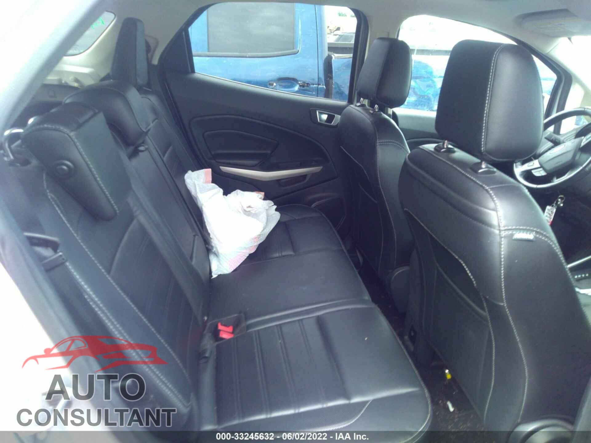 FORD ECOSPORT 2019 - MAJ6S3KL0KC253100