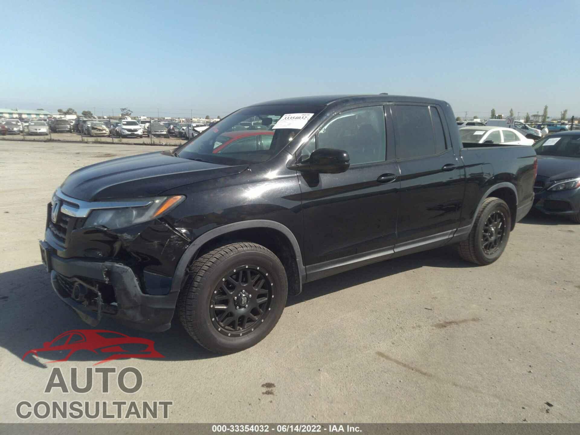 HONDA RIDGELINE 2017 - 5FPYK2F11HB001297