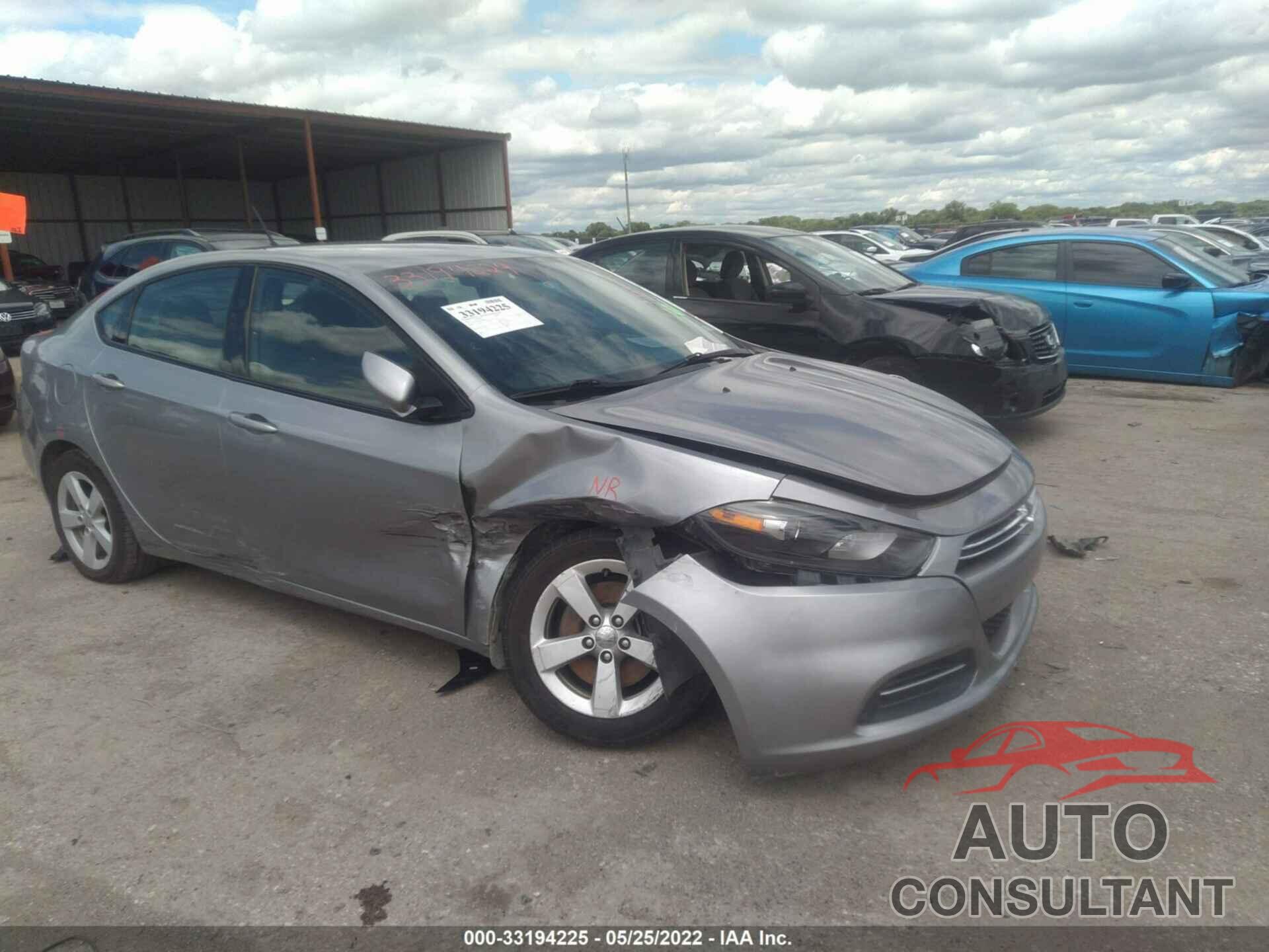 DODGE DART 2016 - 1C3CDFBB2GD769884