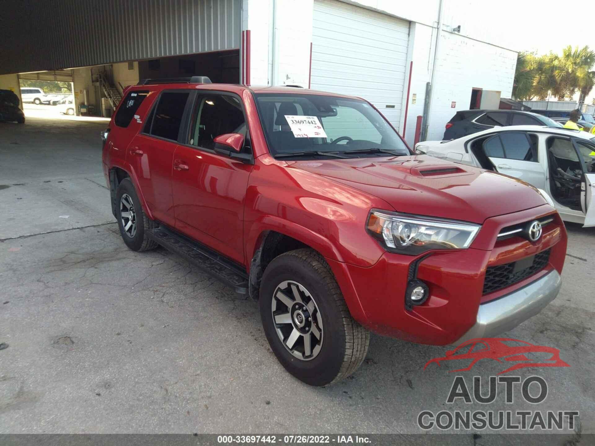 TOYOTA 4RUNNER 2022 - JTEPU5JR1N6023493