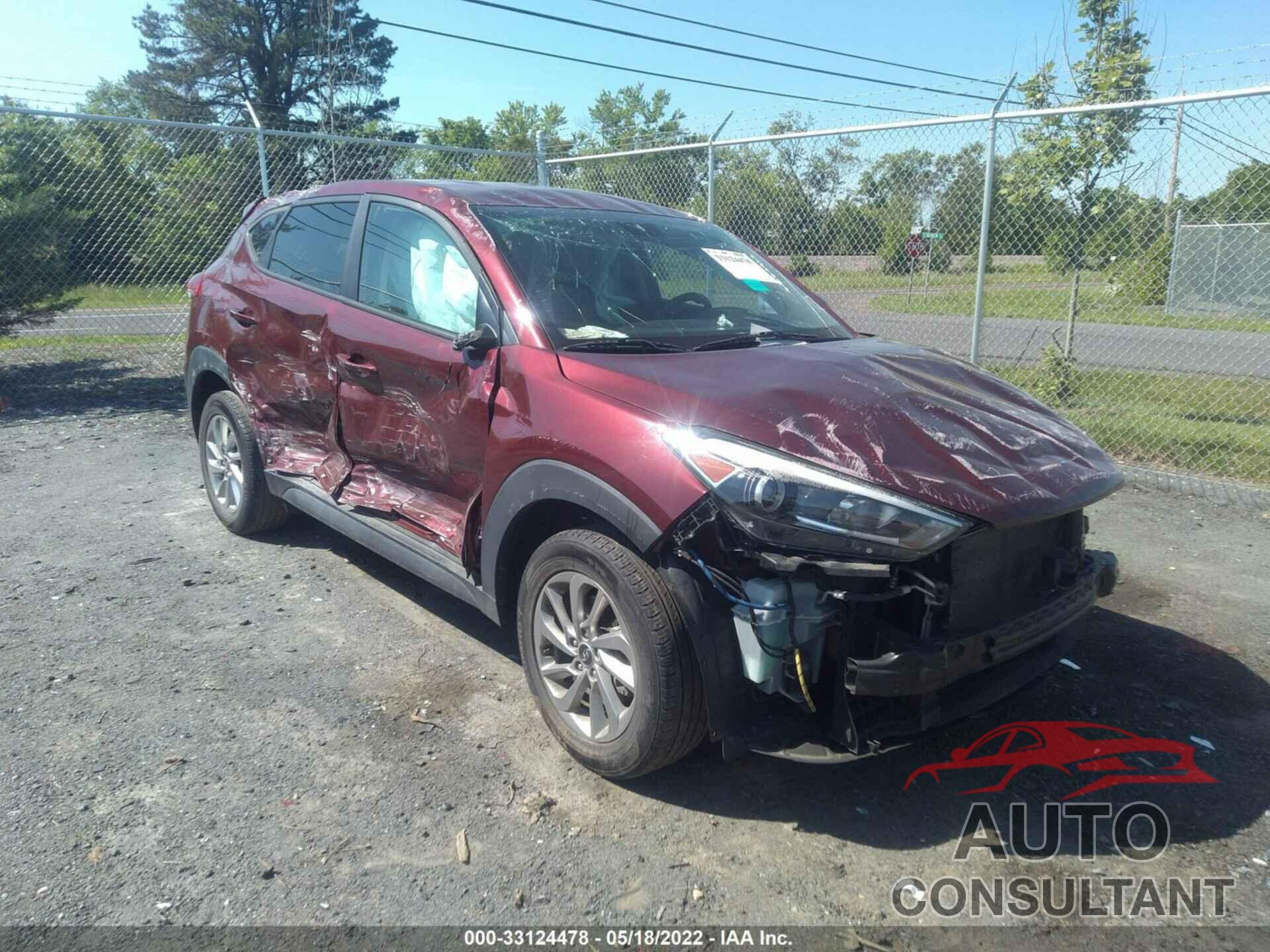 HYUNDAI TUCSON 2017 - KM8J23A49HU444138