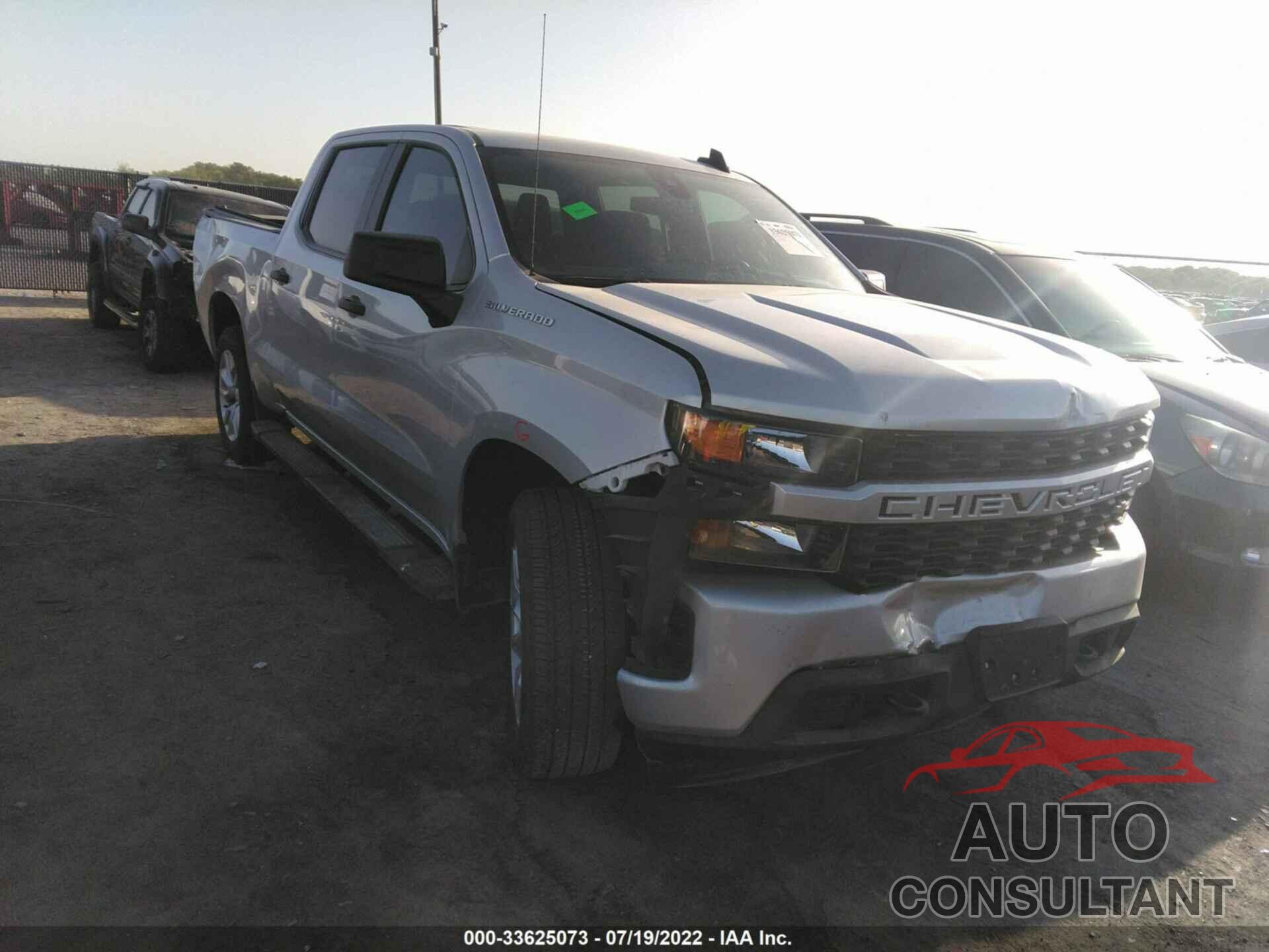 CHEVROLET SILVERADO 1500 2021 - 3GCPWBEK8MG433943