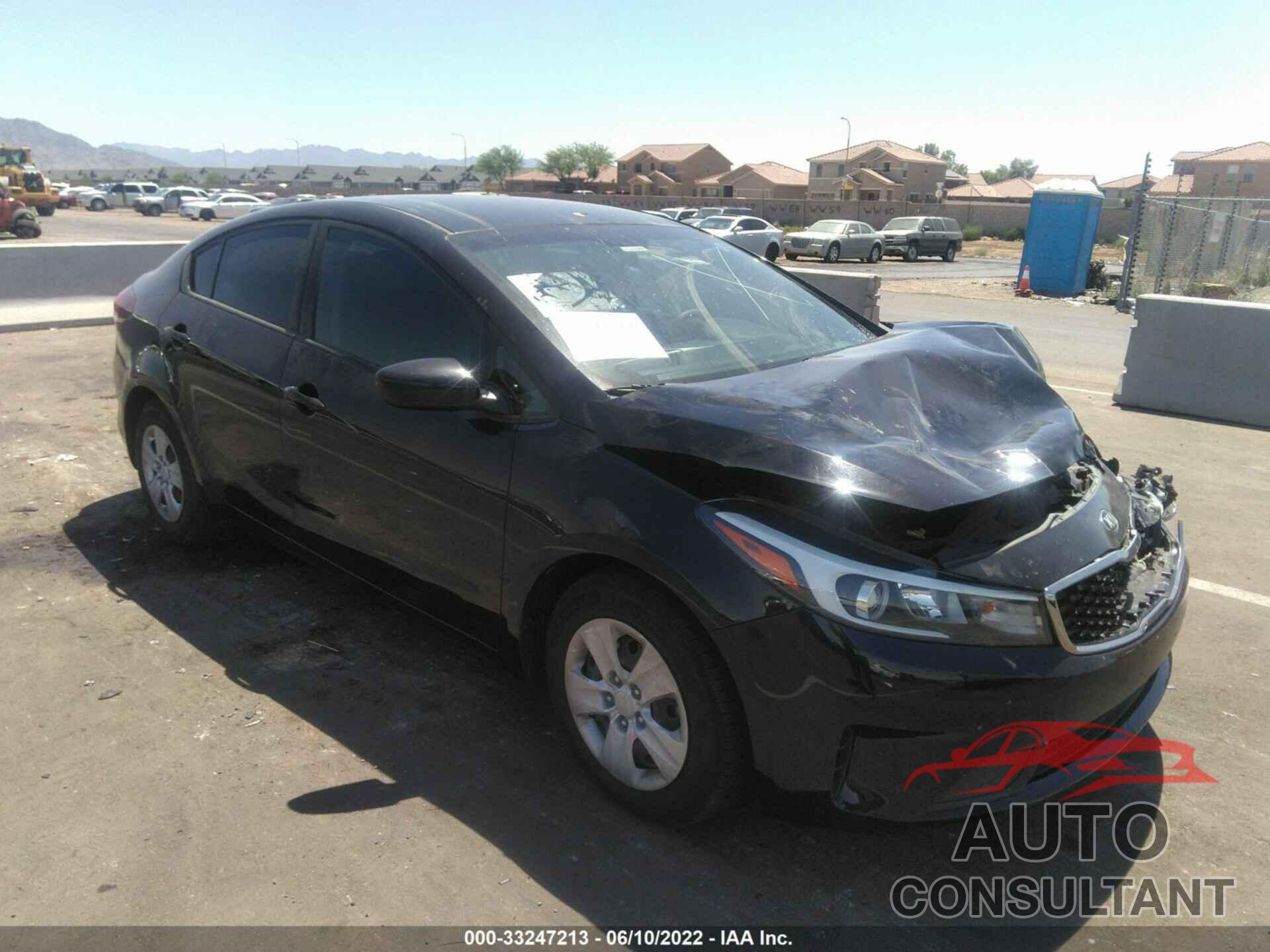 KIA FORTE 2017 - 3KPFL4A70HE127600