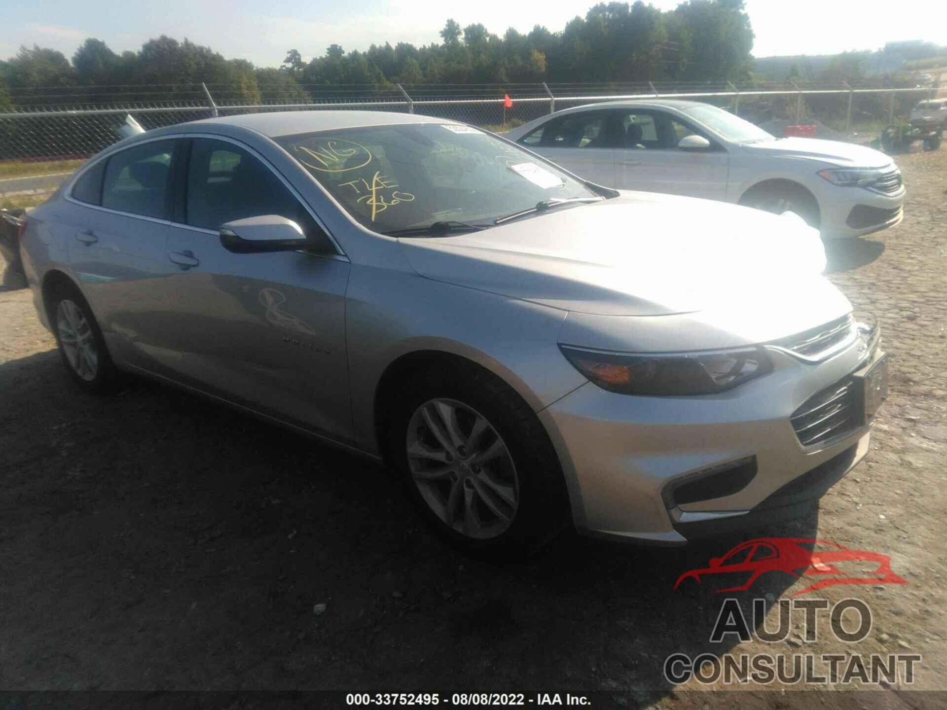 CHEVROLET MALIBU 2018 - 1G1ZD5ST9JF168324