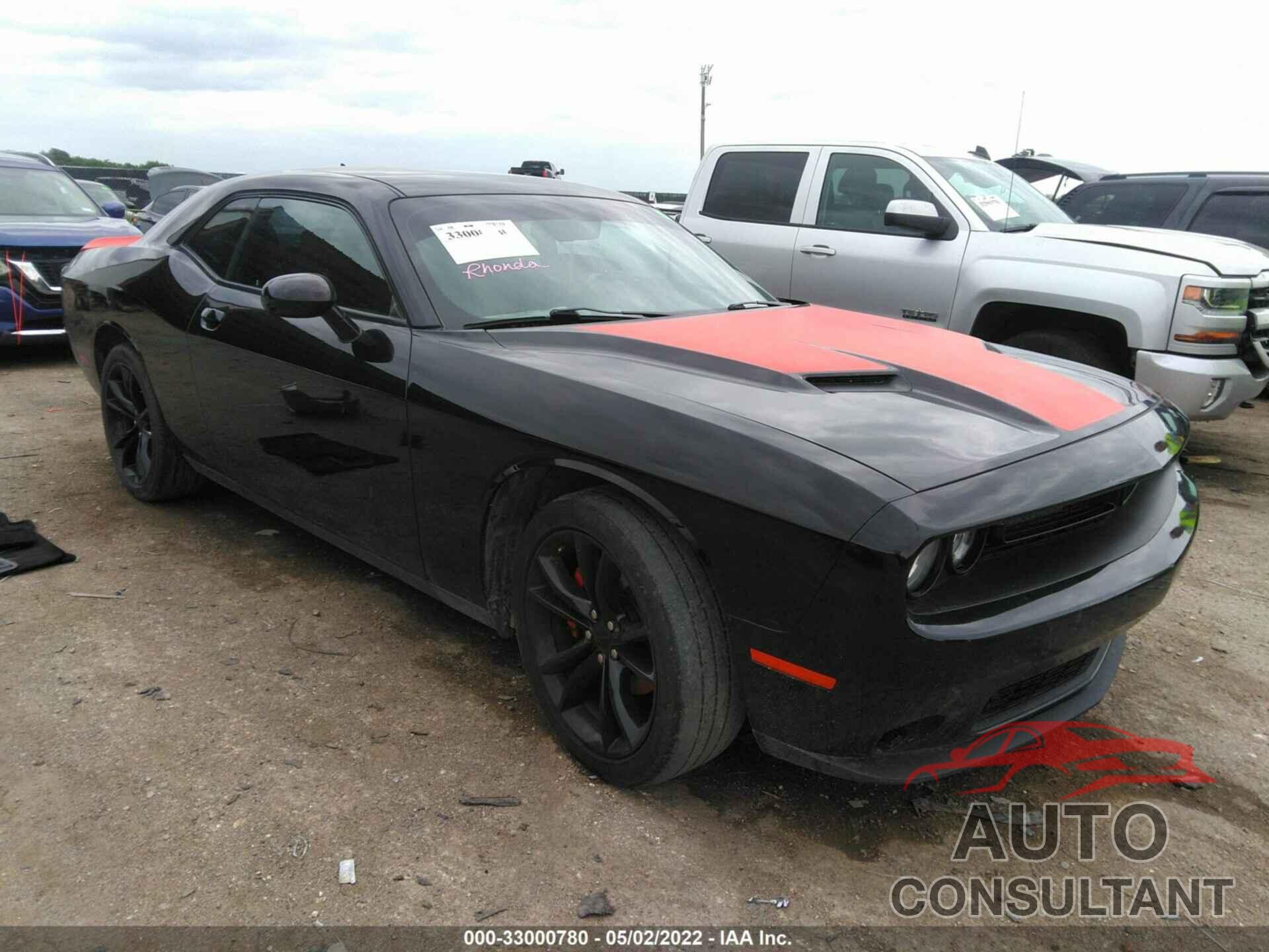 DODGE CHALLENGER 2016 - 2C3CDZAG5GH166347