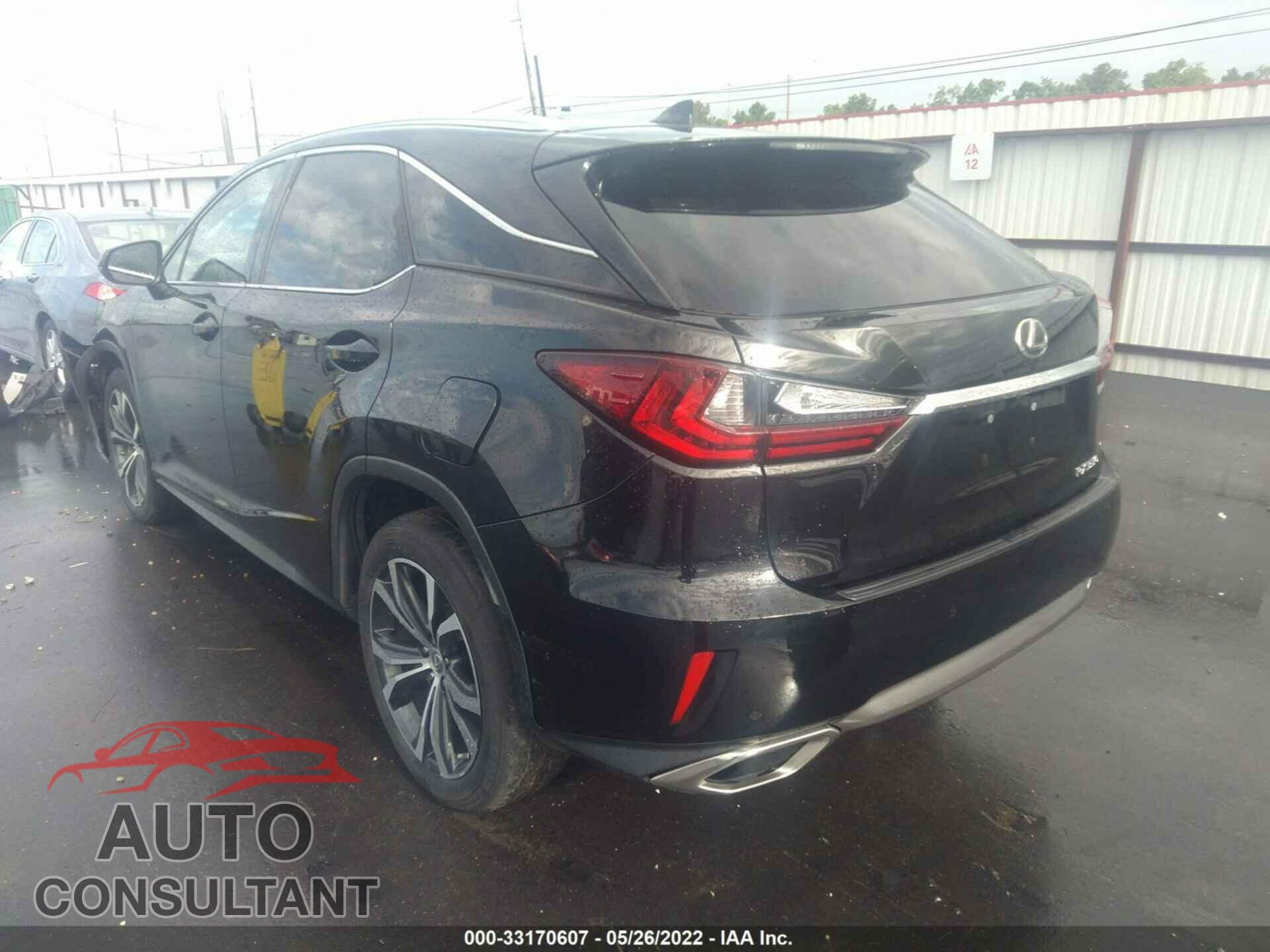LEXUS RX 2017 - 2T2BZMCA9HC077831