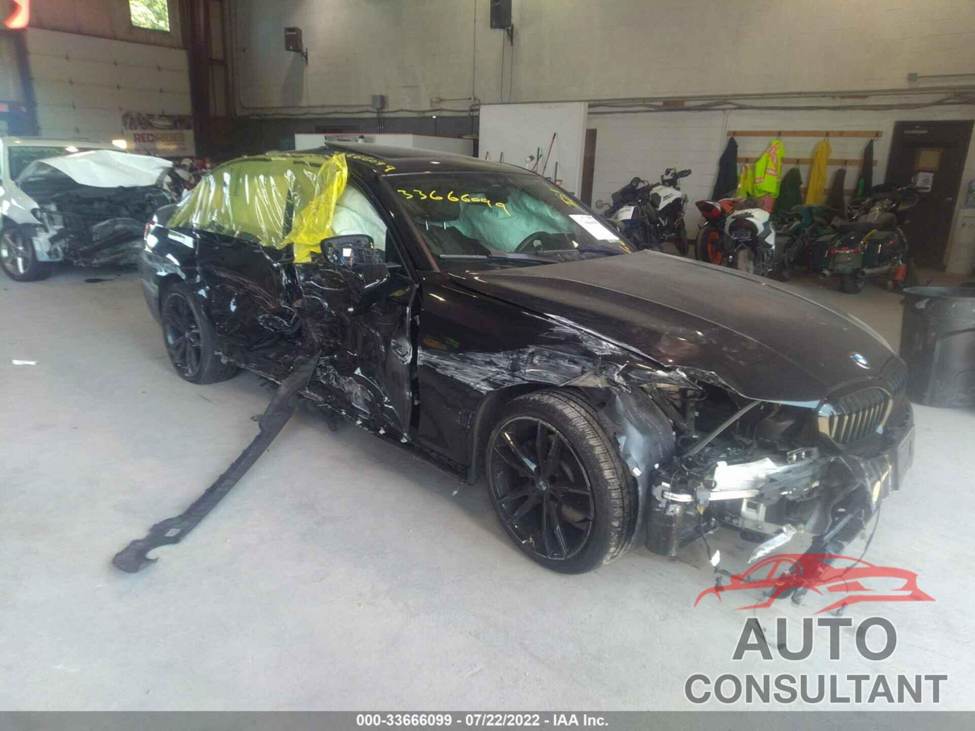 BMW 3 SERIES 2021 - 3MW5R7J01M8B60495