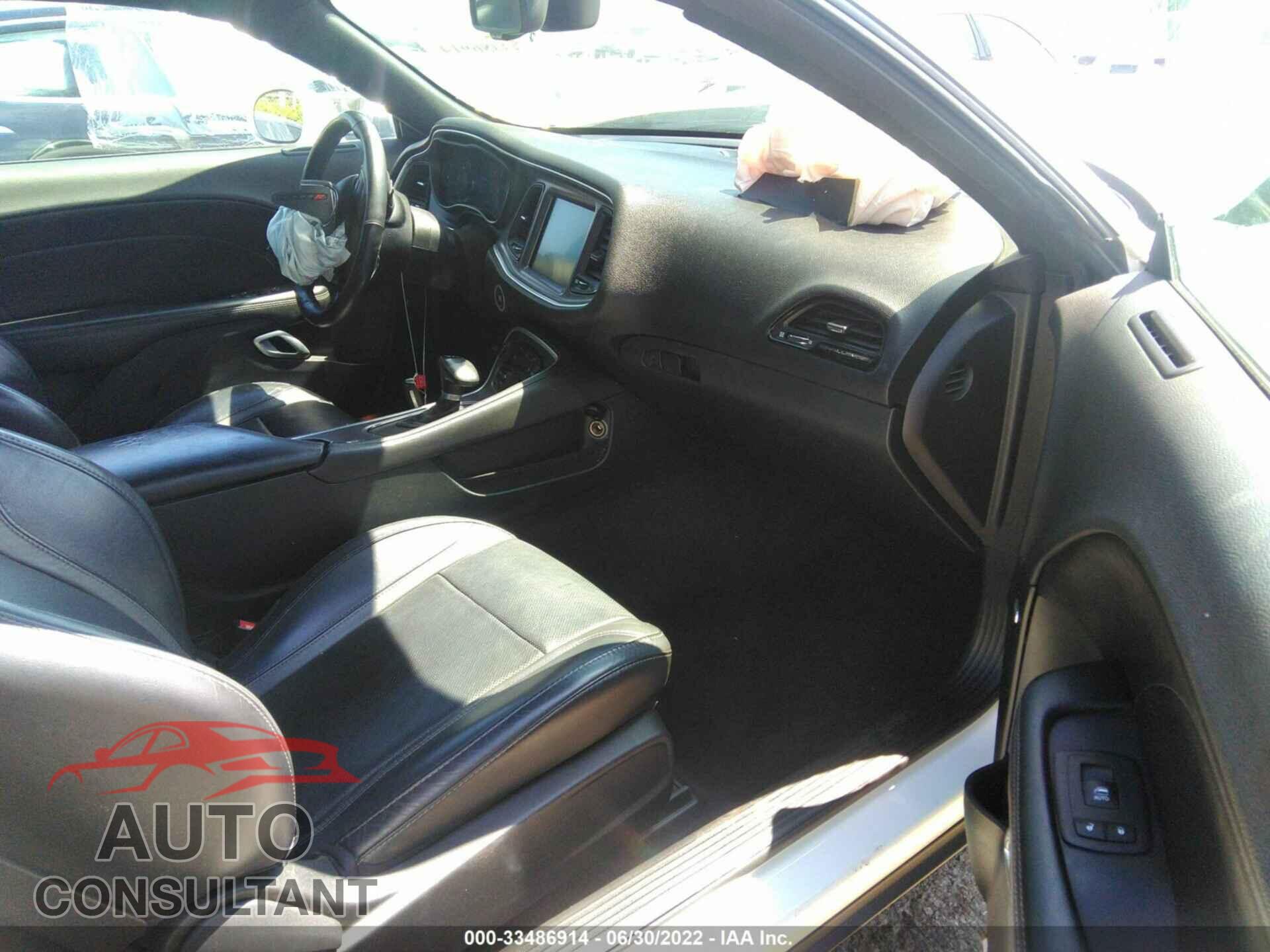 DODGE CHALLENGER 2016 - 2C3CDZBT2GH334943