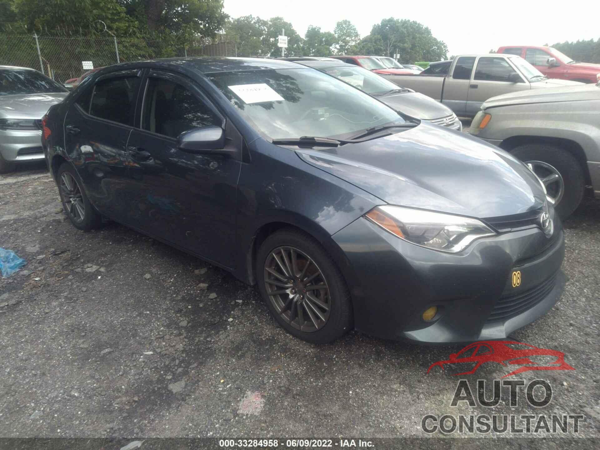 TOYOTA COROLLA 2016 - 2T1BURHE7GC549132
