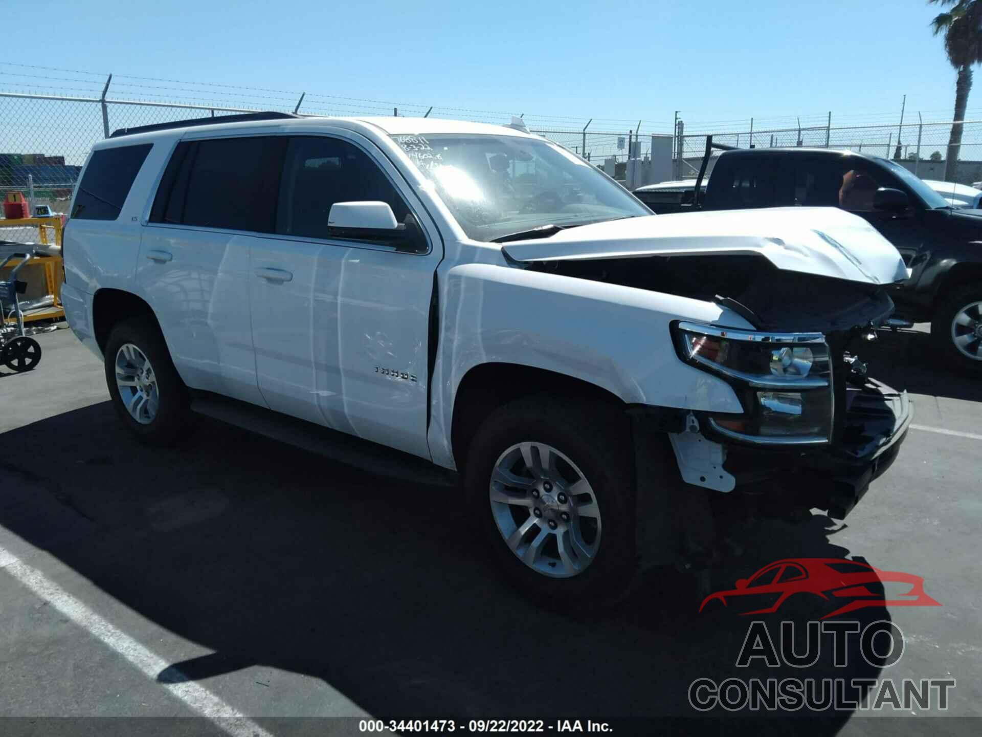 CHEVROLET TAHOE 2016 - 1GNSCAKC6GR412367