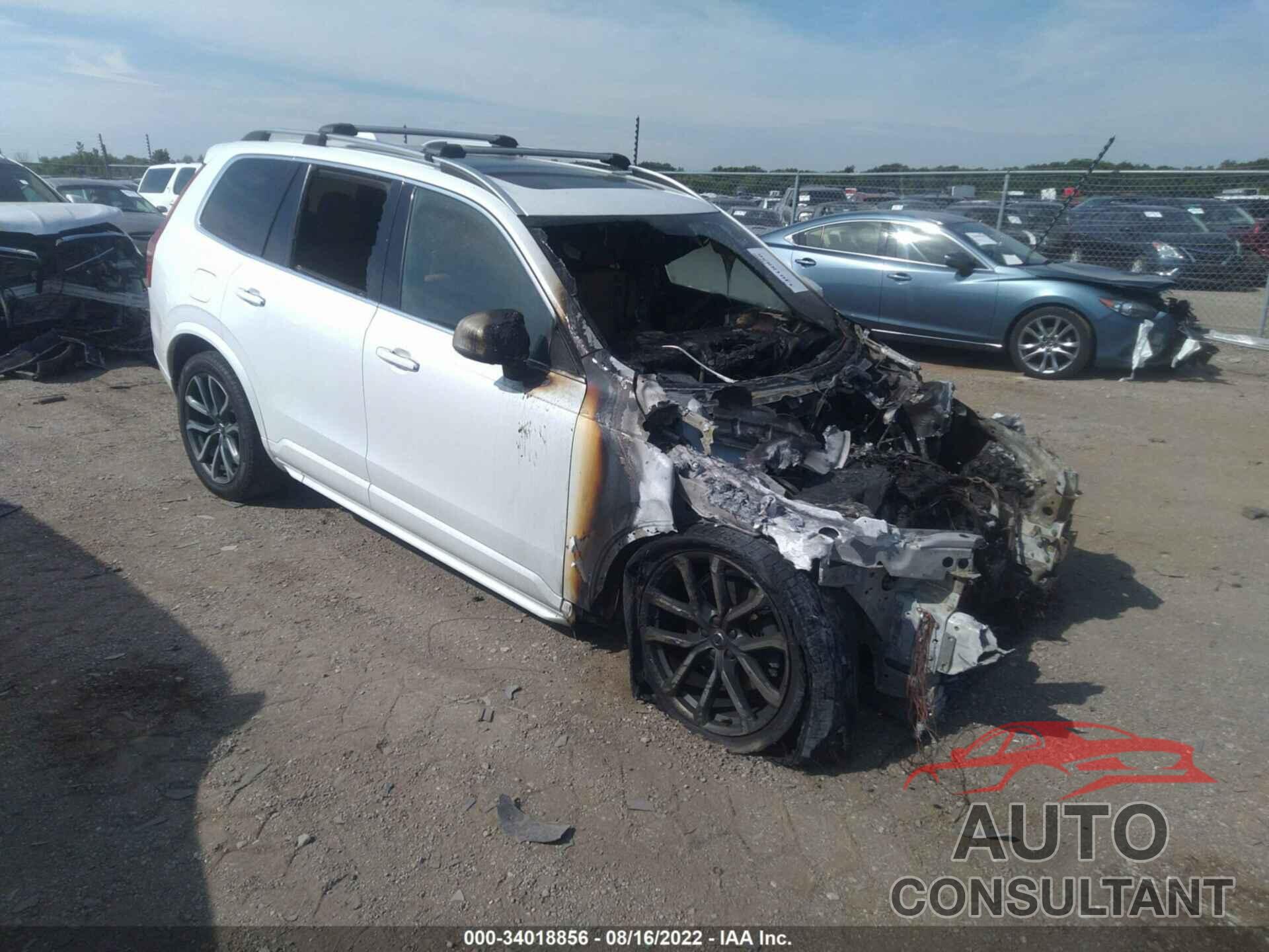 VOLVO XC90 2016 - YV4A22PK7G1089522