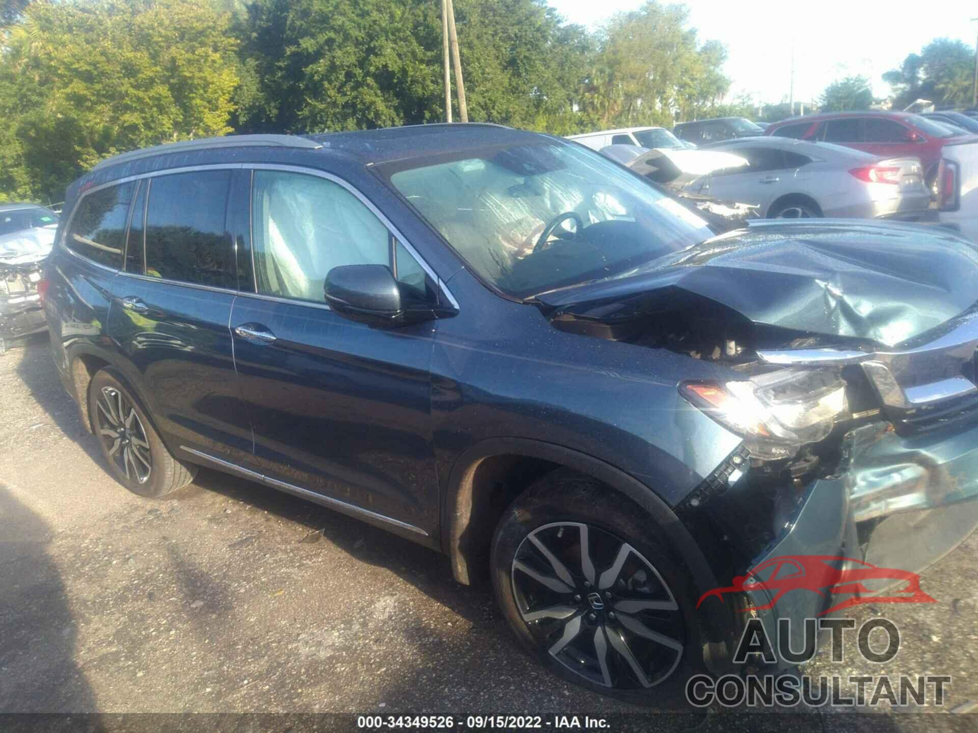 HONDA PILOT 2019 - 5FNYF5H61KB015523
