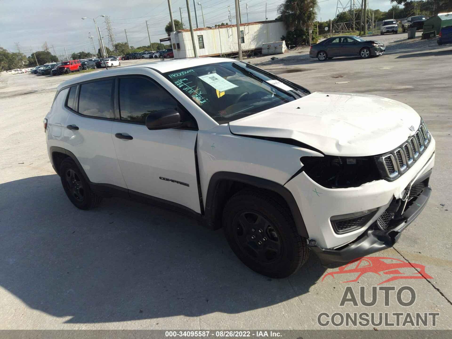 JEEP COMPASS 2018 - 3C4NJCAB2JT125588