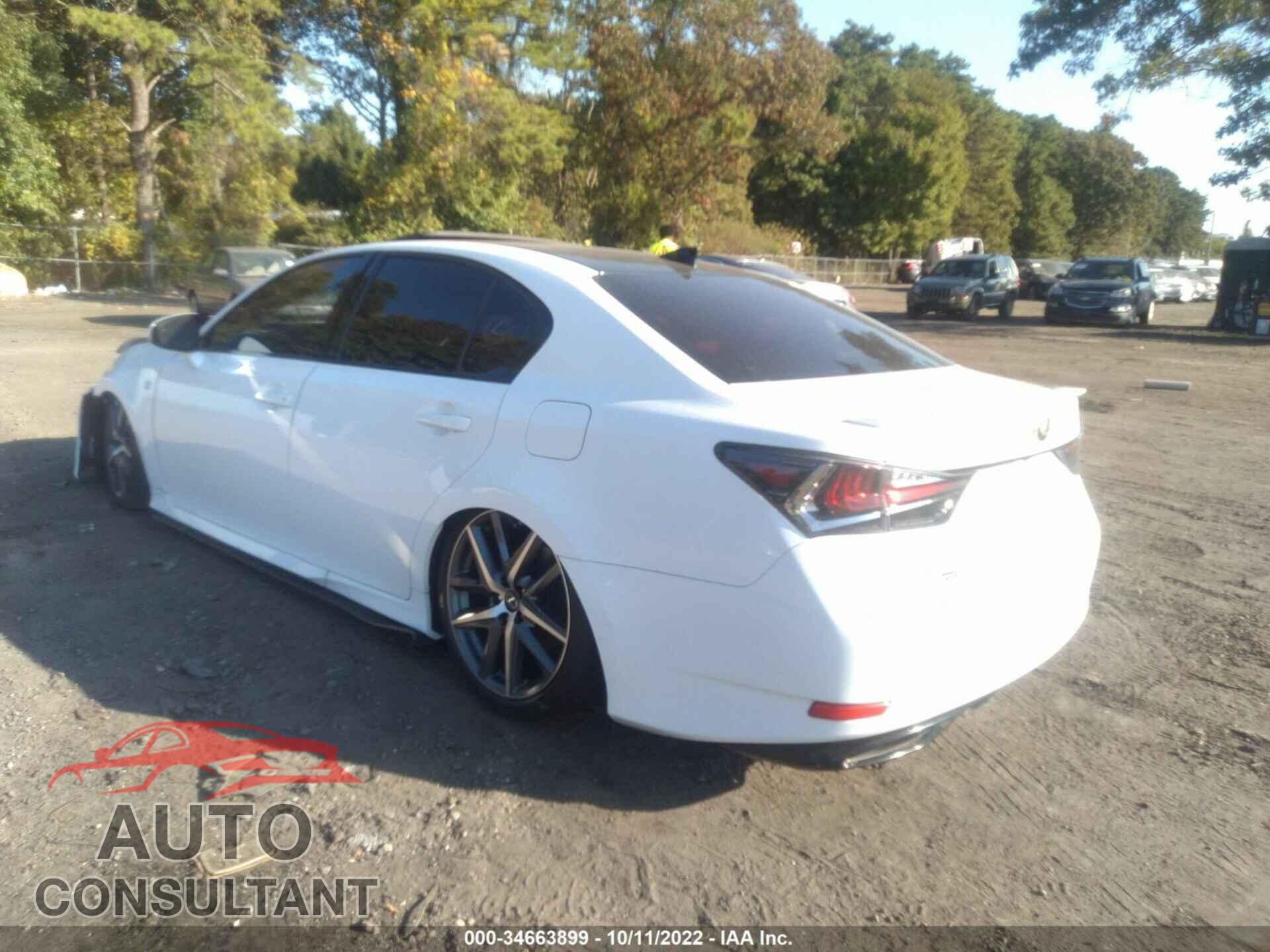 LEXUS GS 2017 - JTHCZ1BL2HA007181