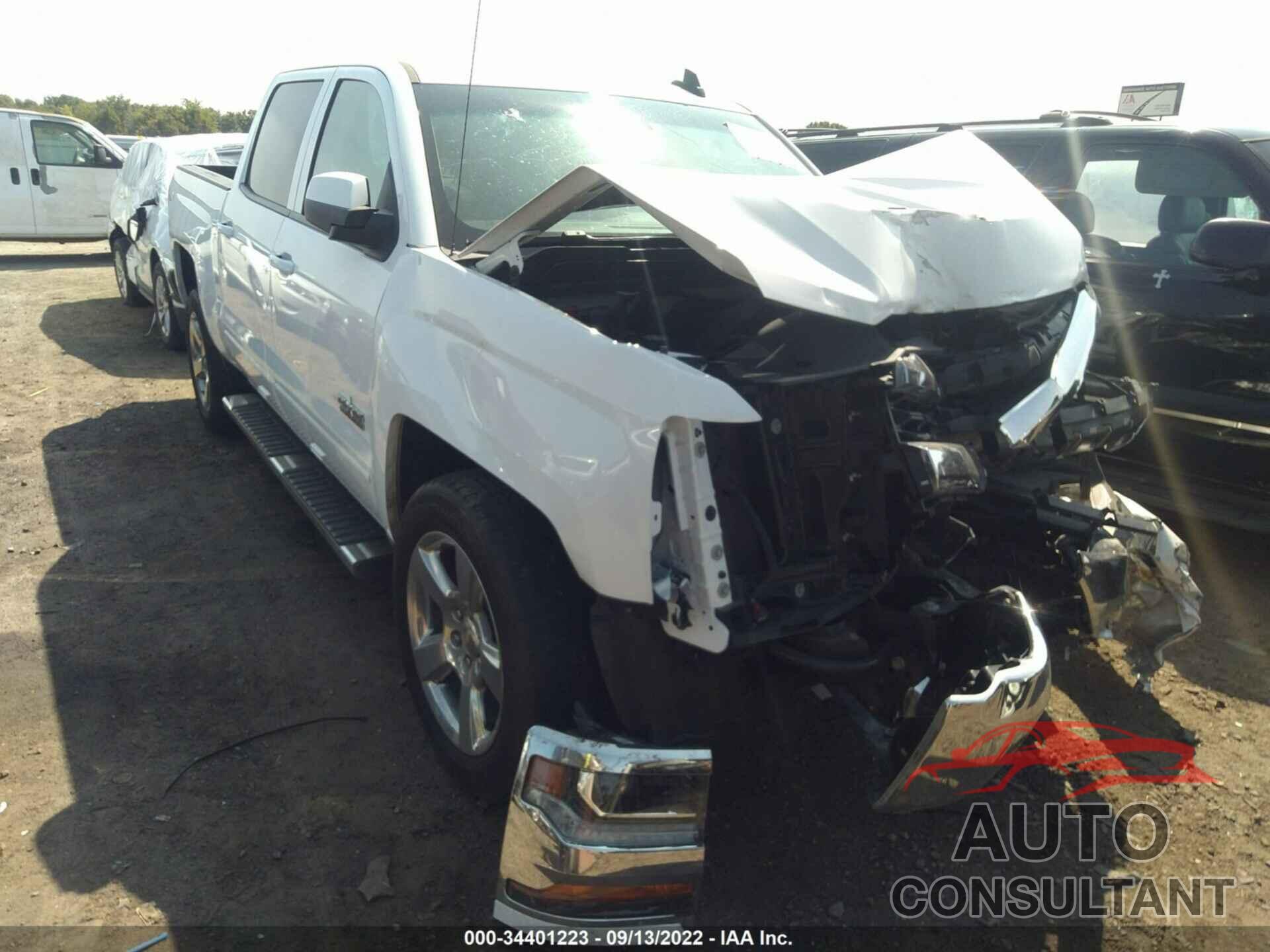 CHEVROLET SILVERADO 1500 2017 - 3GCPCREC1HG415252