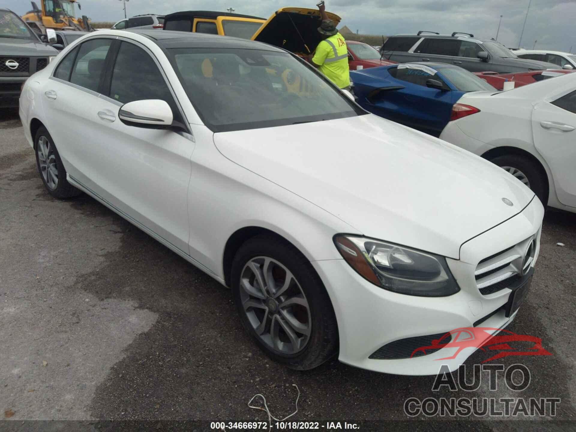 MERCEDES-BENZ C-CLASS 2017 - 55SWF4KB5HU199041