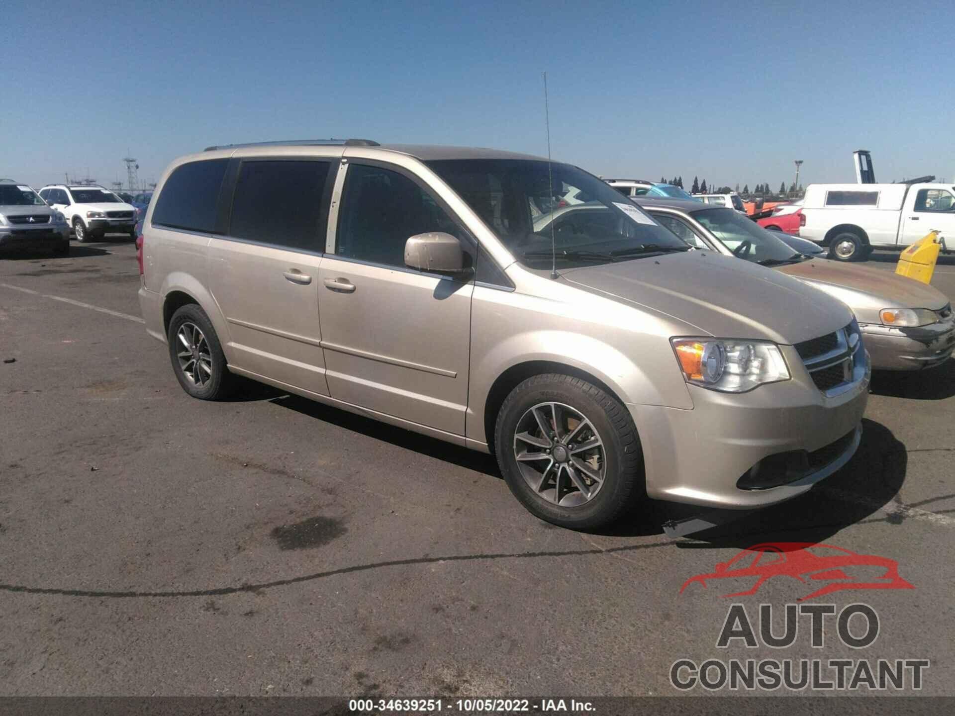 DODGE GRAND CARAVAN 2016 - 2C4RDGCG1GR136716