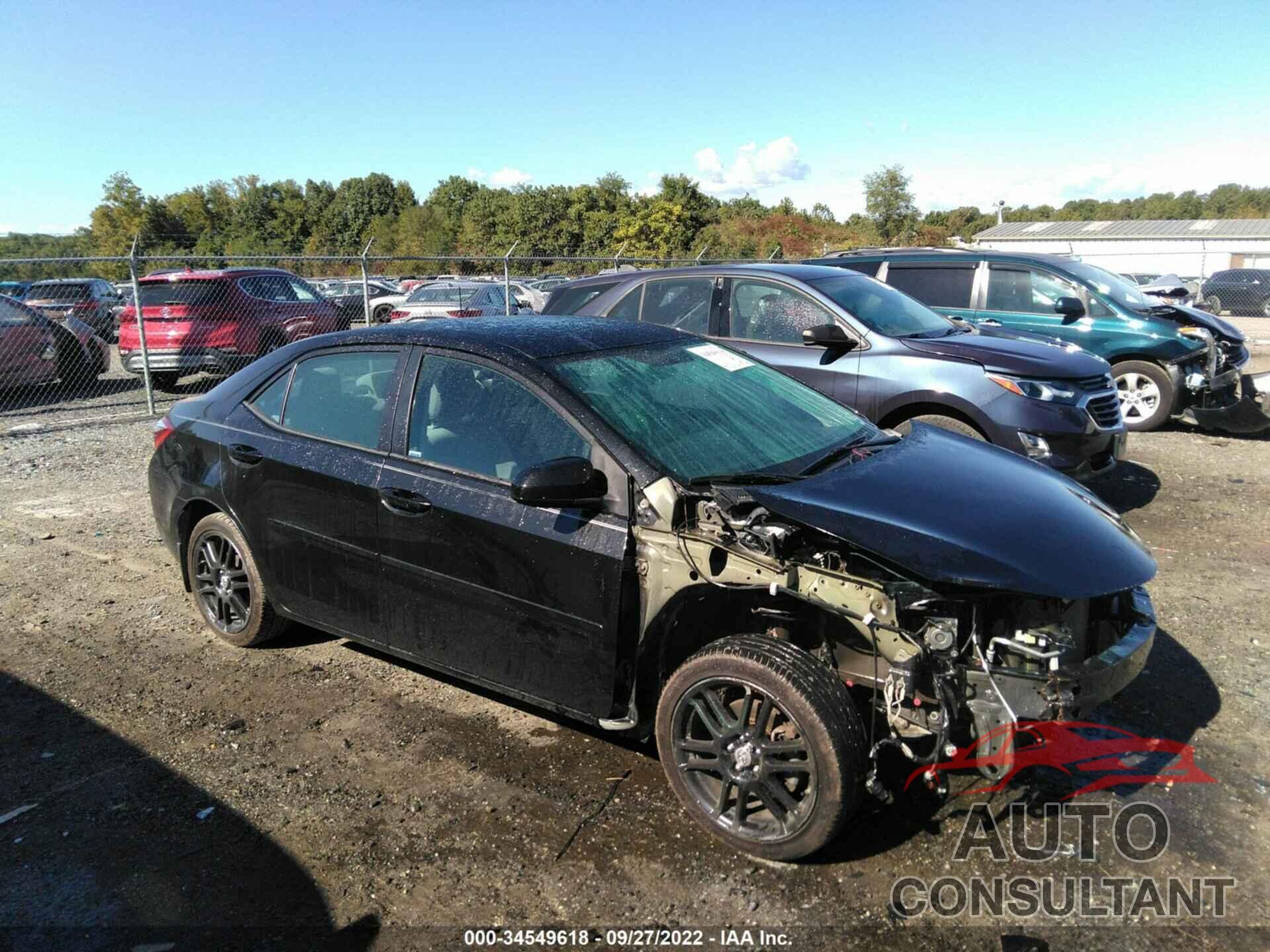 TOYOTA COROLLA 2016 - 2T1BURHE7GC552760