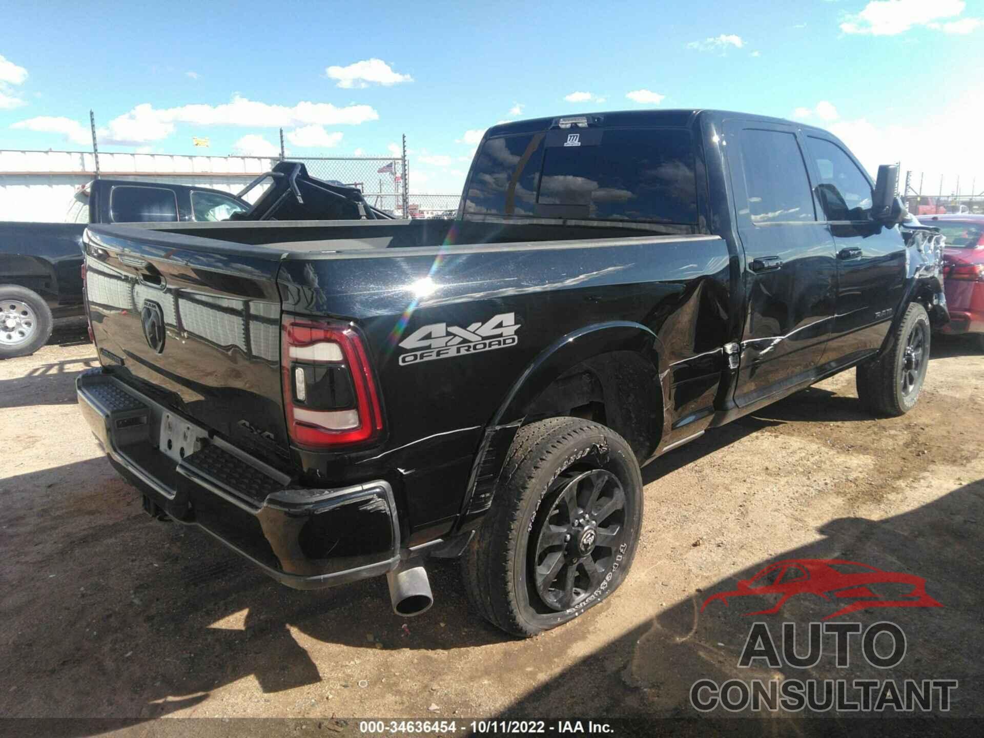 RAM 2500 2021 - 3C6UR5FL8MG558208