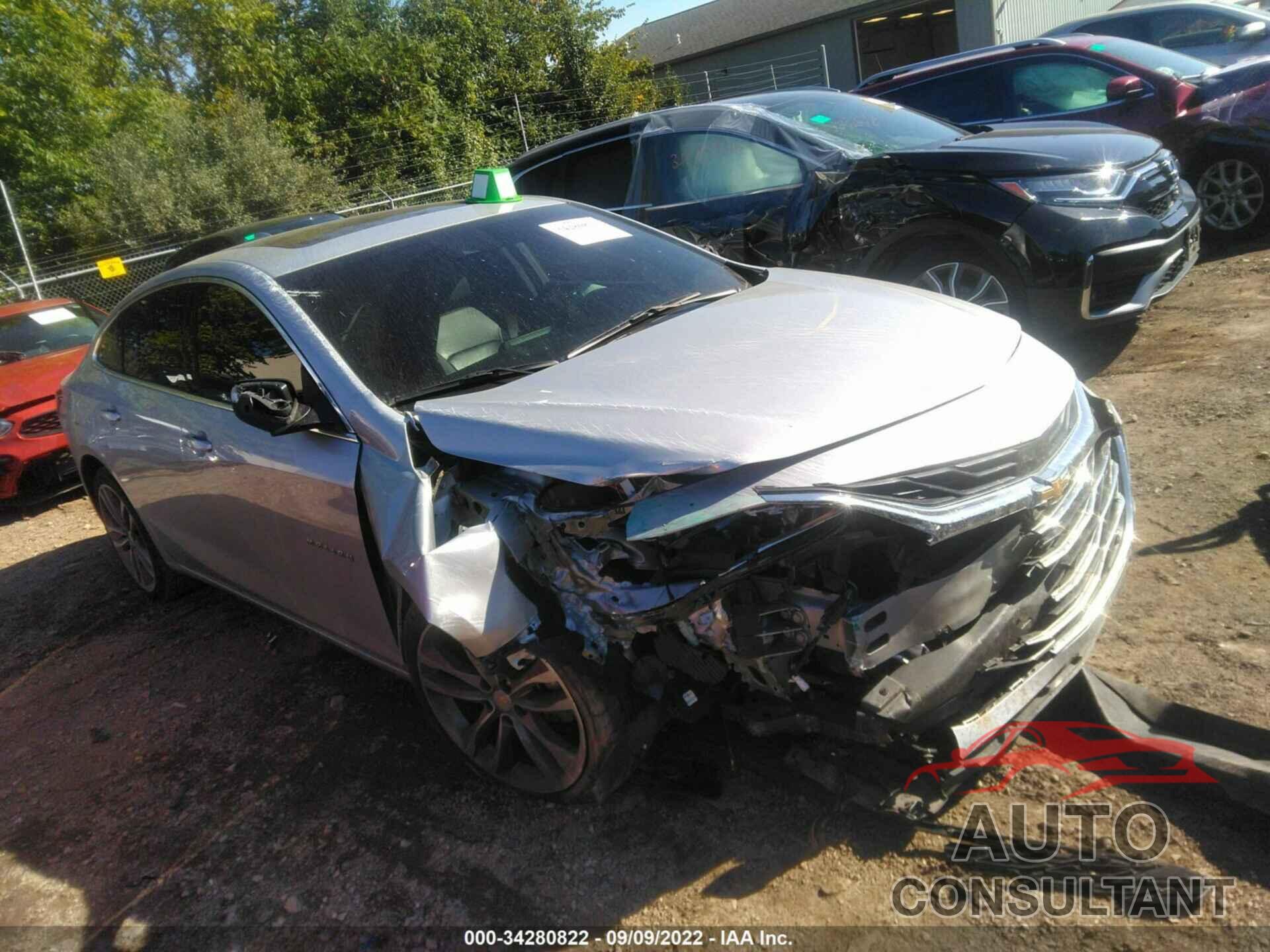 CHEVROLET MALIBU 2020 - 1G1ZE5SX8LF044225