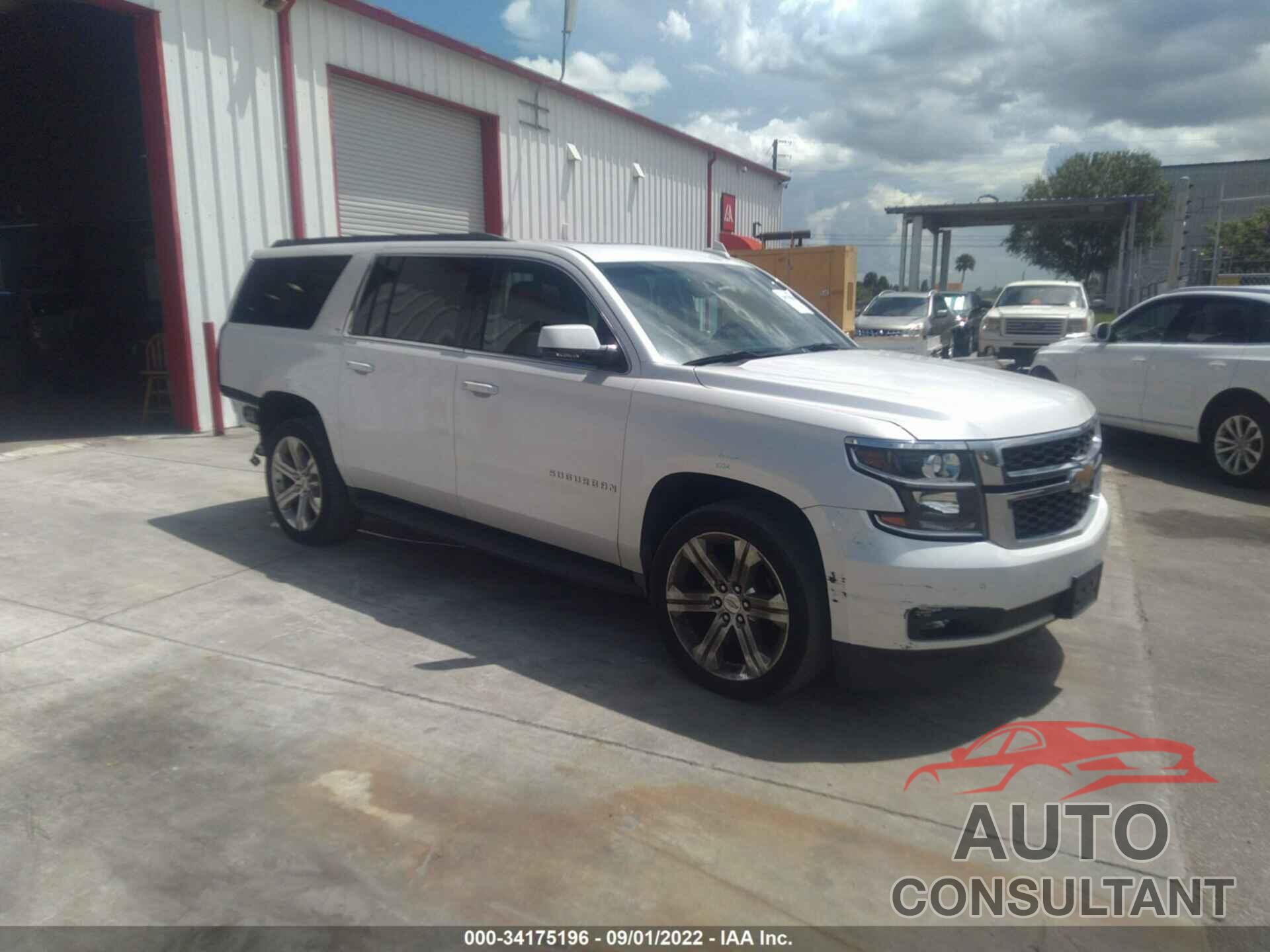 CHEVROLET SUBURBAN 2016 - 1GNSKHKC9GR253825