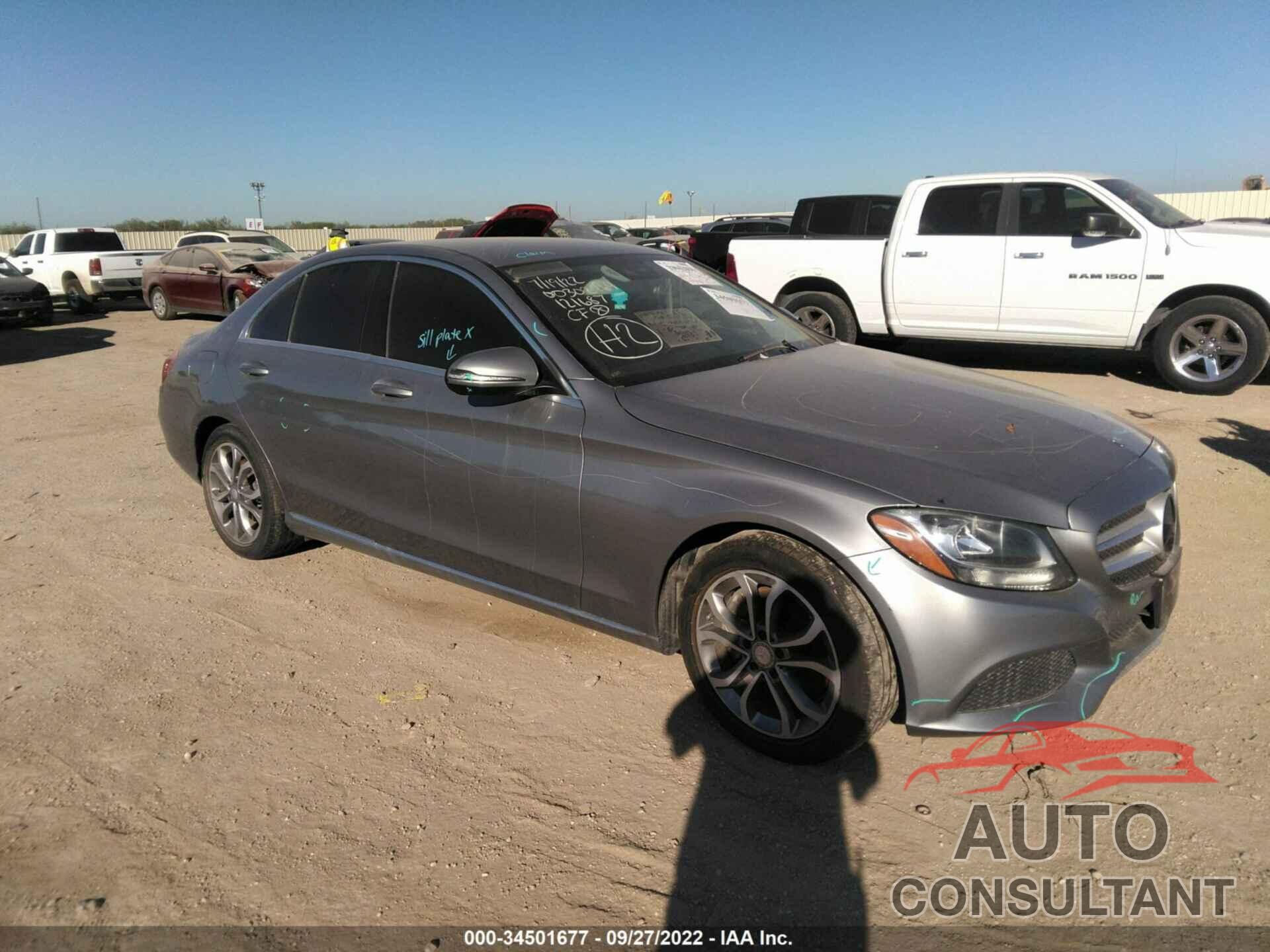 MERCEDES-BENZ C-CLASS 2016 - 55SWF4JB4GU121687