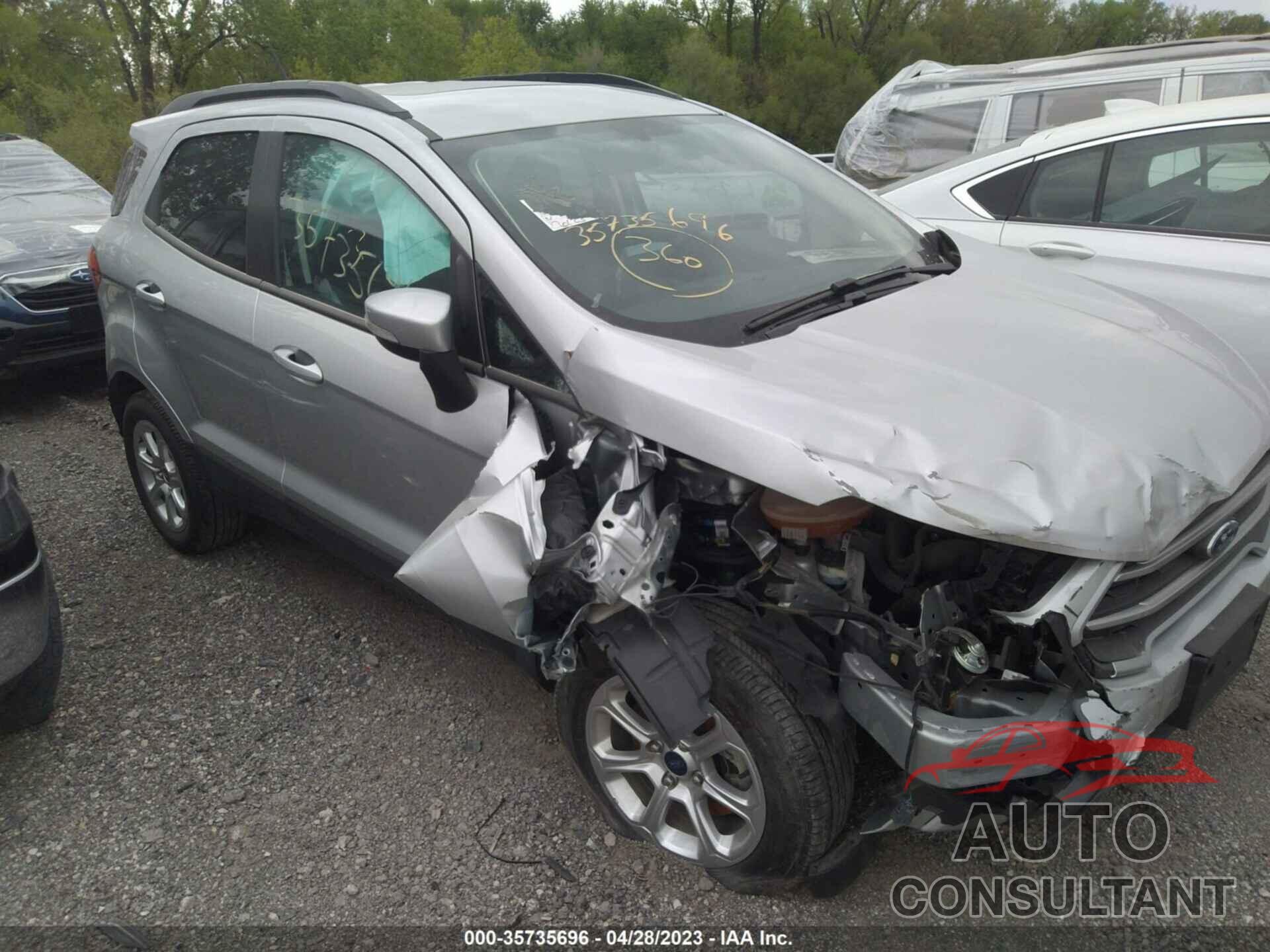 FORD ECOSPORT 2021 - MAJ3S2GE6MC400918