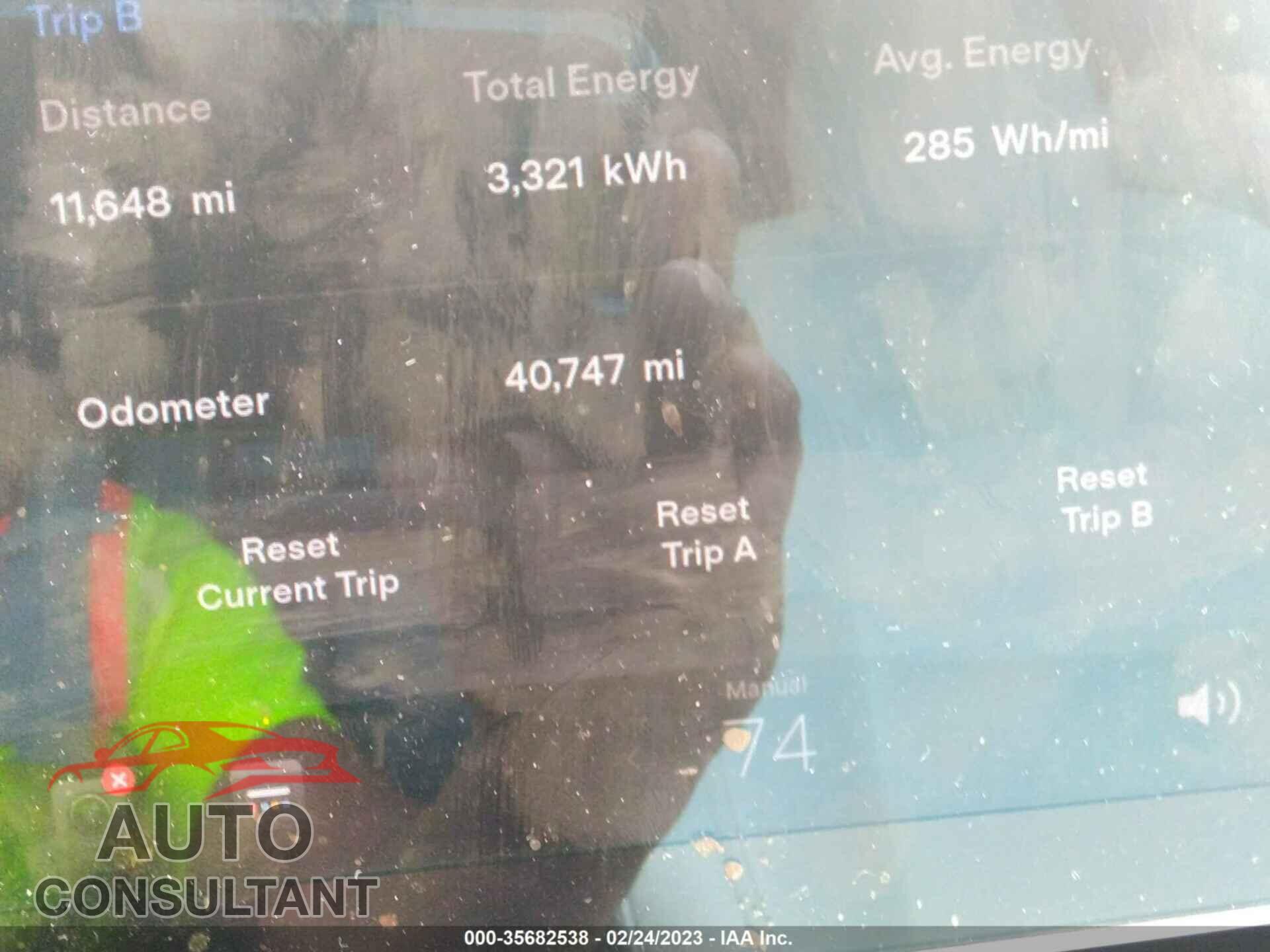 TESLA MODEL 3 2019 - 5YJ3E1EA3KF486149